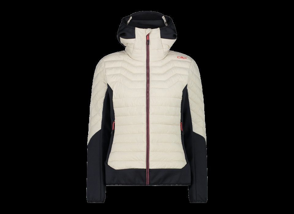 CMP Funktionsjacke WOMAN JACKET HYBRID FIX HOOD günstig online kaufen
