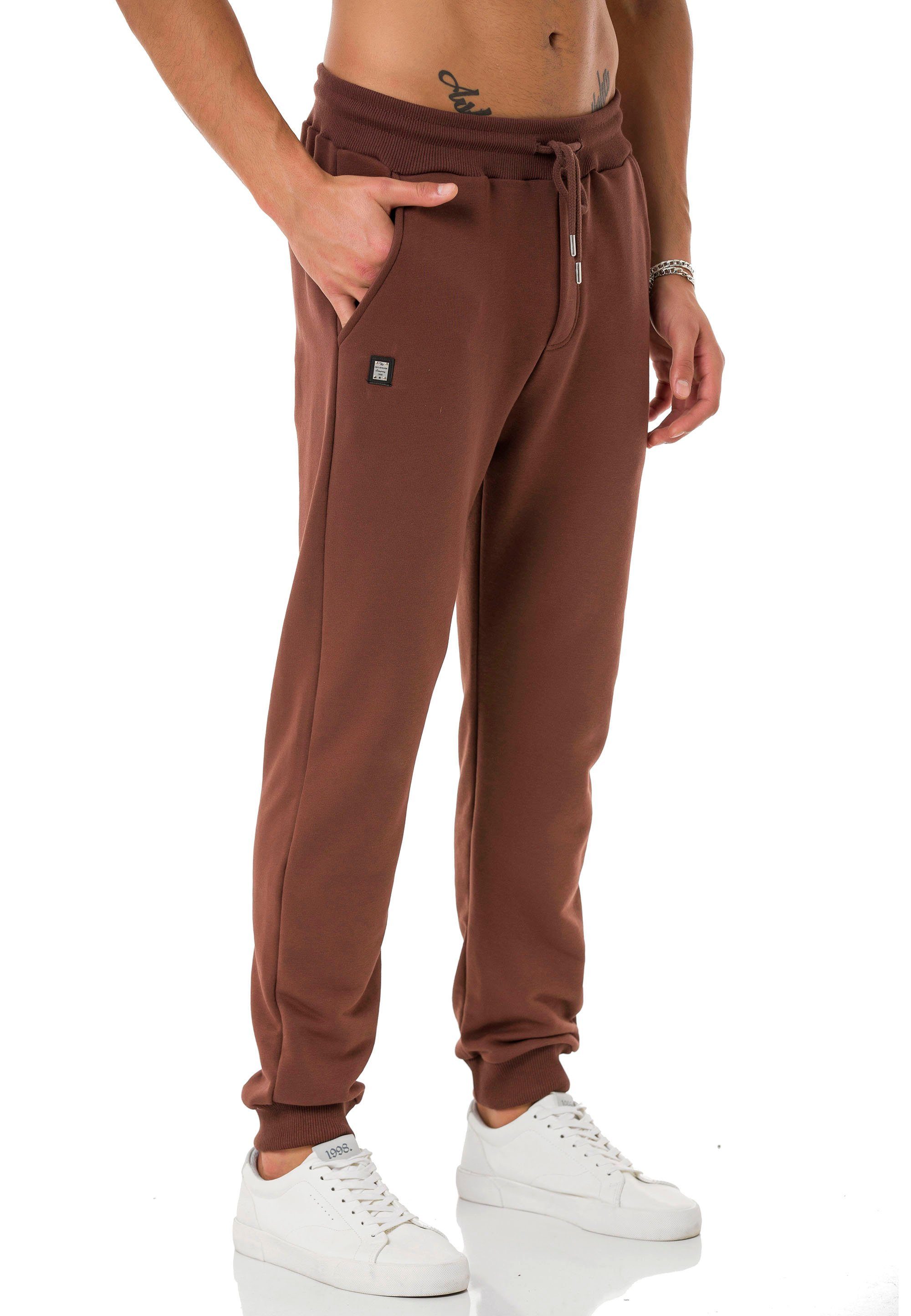 RedBridge Jogginghose mit Brandlogo High Quality Jogger elastischer Bund günstig online kaufen