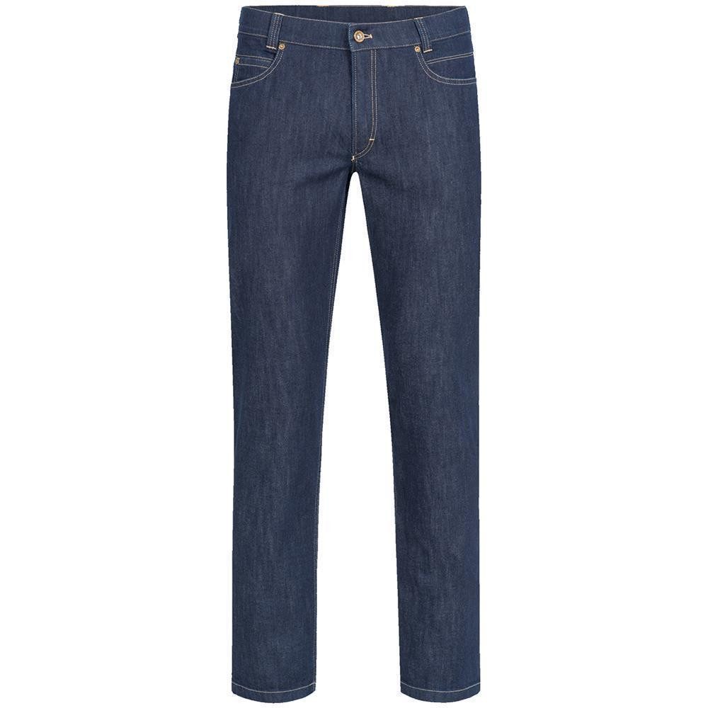 5-Pocket-Jeans Greiff CASUAL Herren Jeans 5-Pocket Regular-Fit Jeansblau Denim
