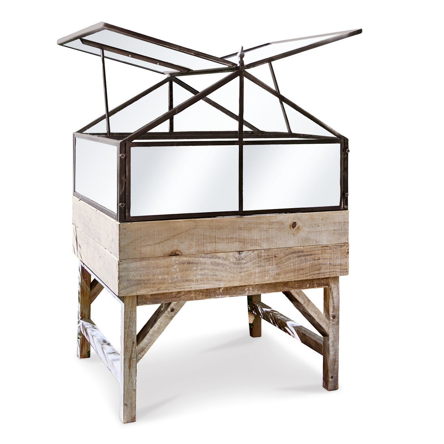 Mirabeau Pflanztisch Hochbeet Milltown braun/schwarz