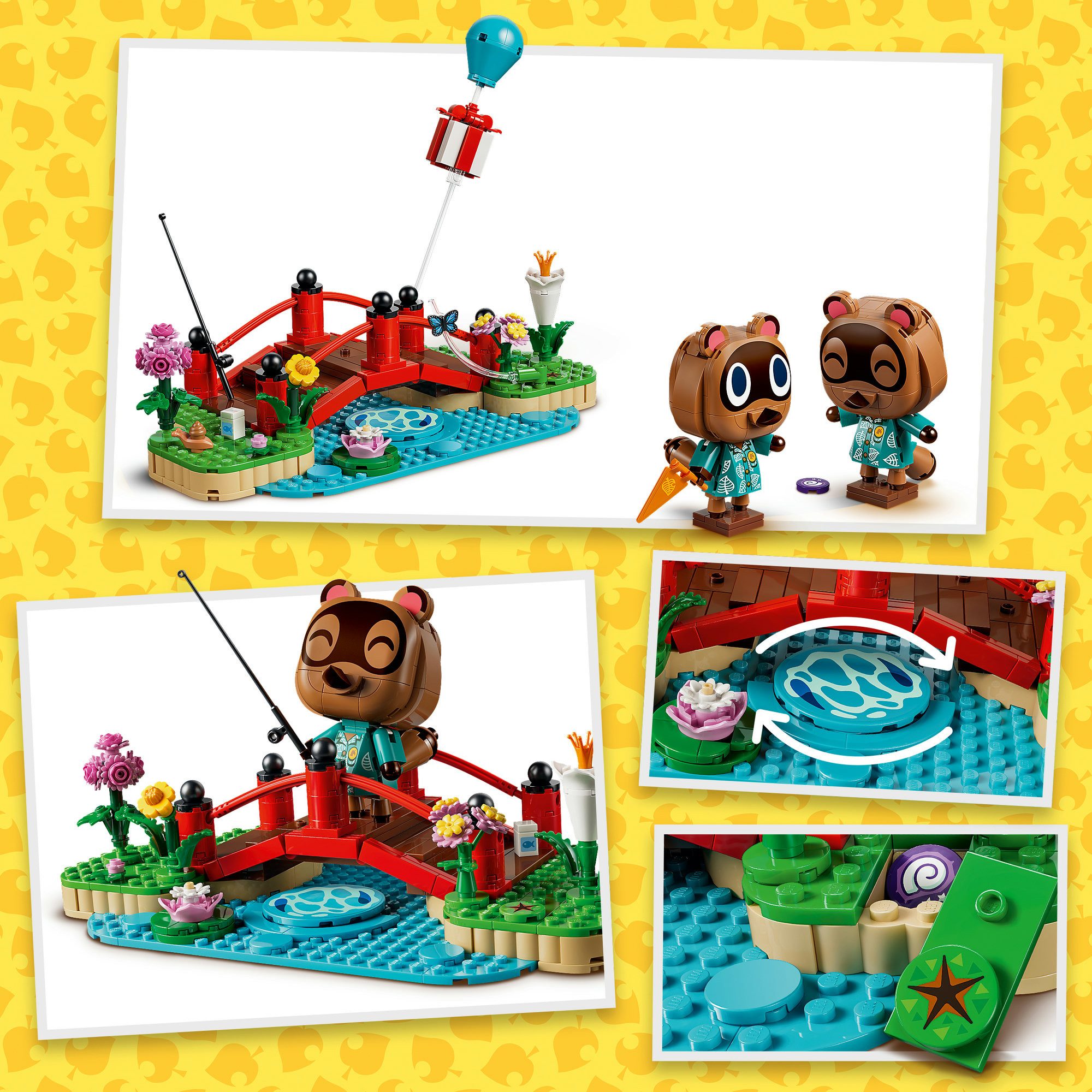 LEGO® Ausflug mit Nepp und Schlepp (77059), LEGO Animal Crossing Konstruktionsspielsteine, (513 St), Made in Europe – Bild 4 von 5