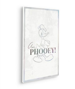 Komar Leinwandbild Keilrahmenbild - Donald Duck Phooey! - Größe 40 x 60 cm, Disney (1 St)