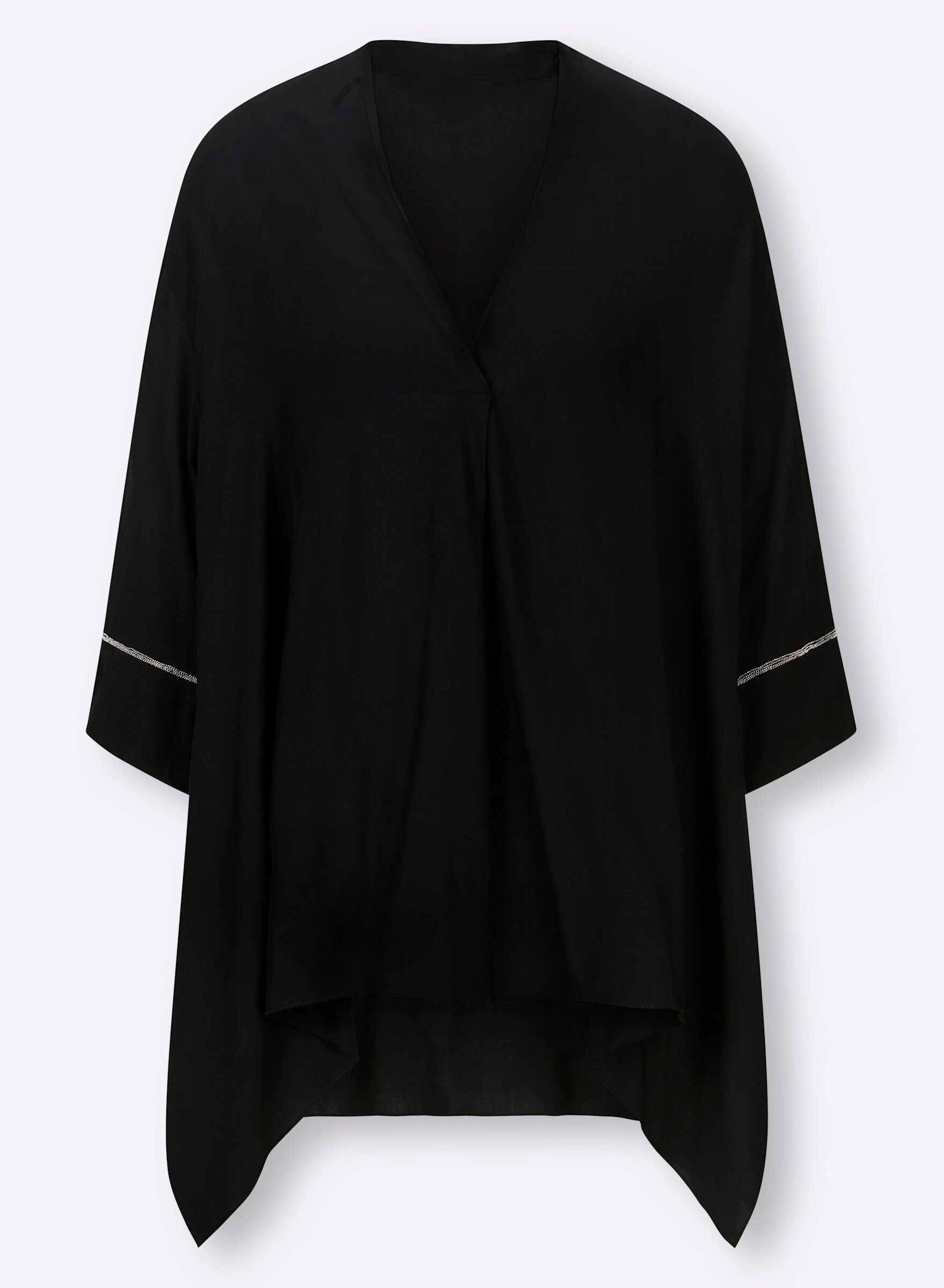 Klassische Bluse Bluse 3/4-Arm