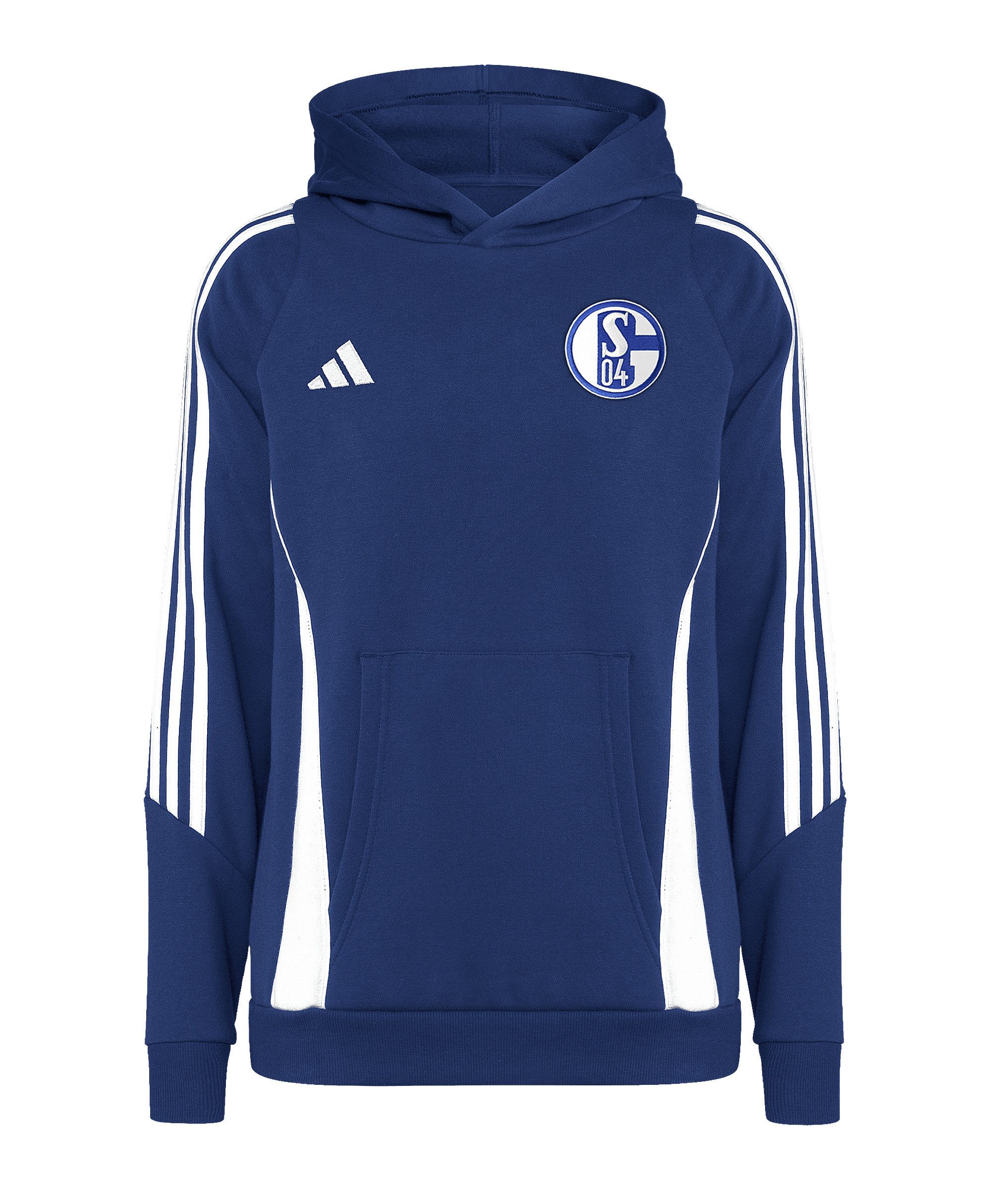 adidas Performance Sweatshirt adidas Performance FC Schalke 04 Hoody Kids Dunkel Baumwolle