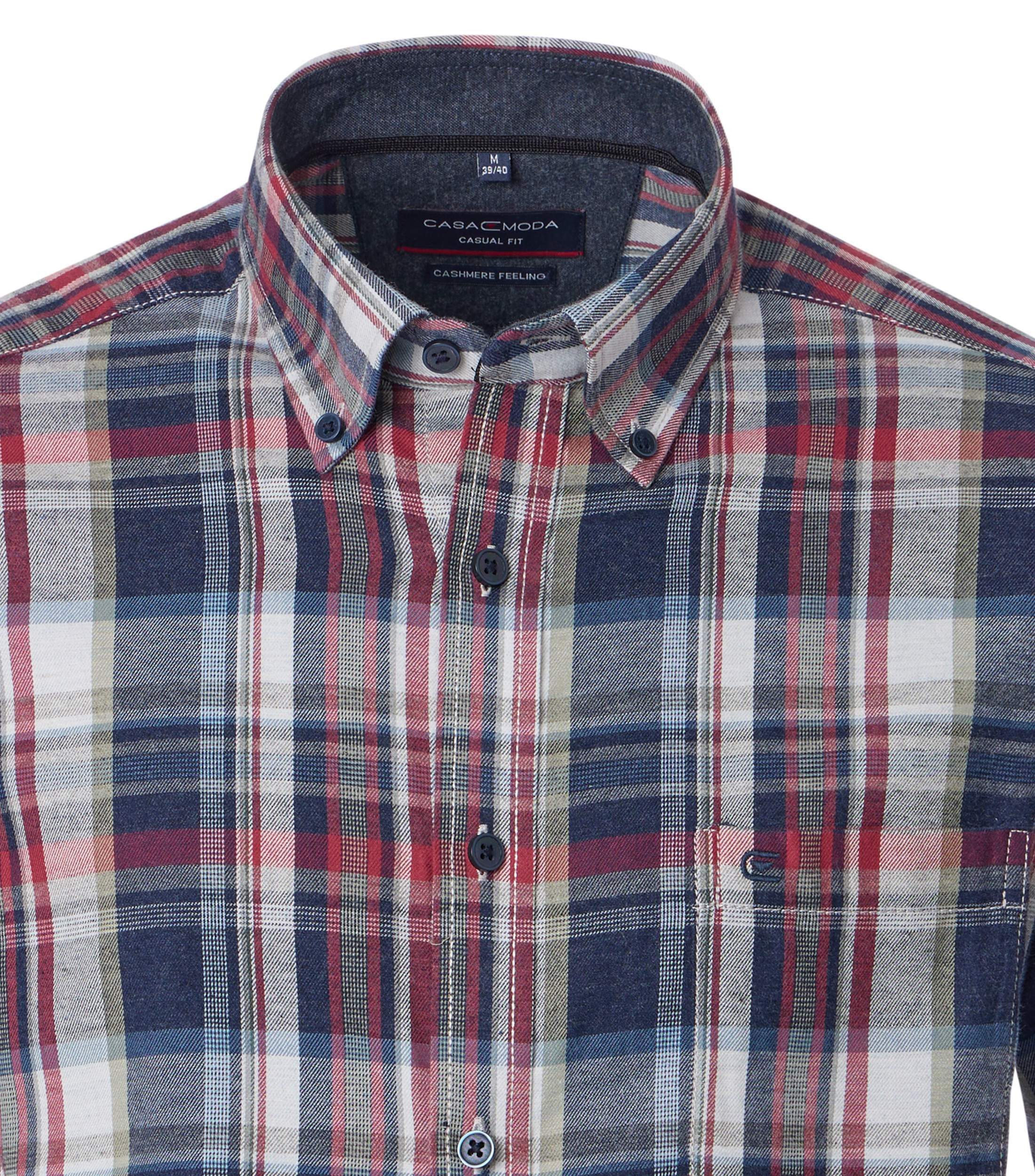 CASAMODA Flanellhemd CASAMODA Flanellhemd kariert günstig online kaufen