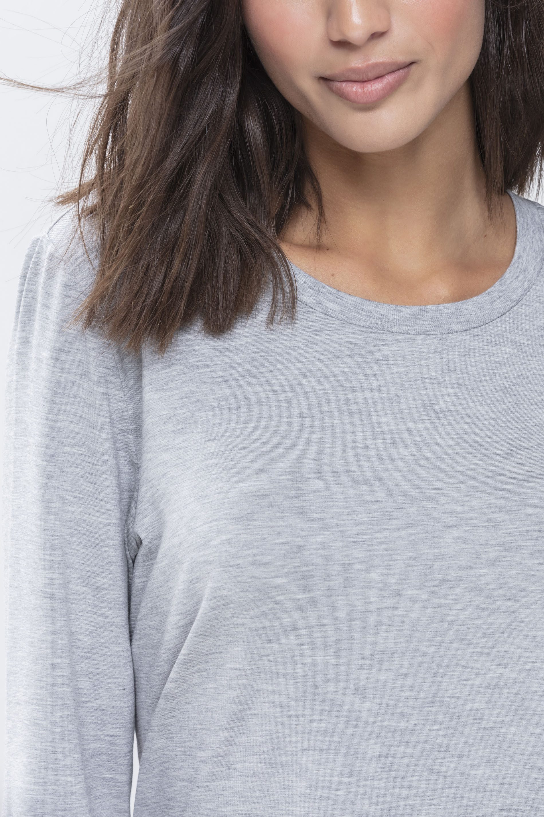 Mey Pyjamaoberteil Mey female Shirt langarm Serie Sleepy & Easy Uni (1-tlg)