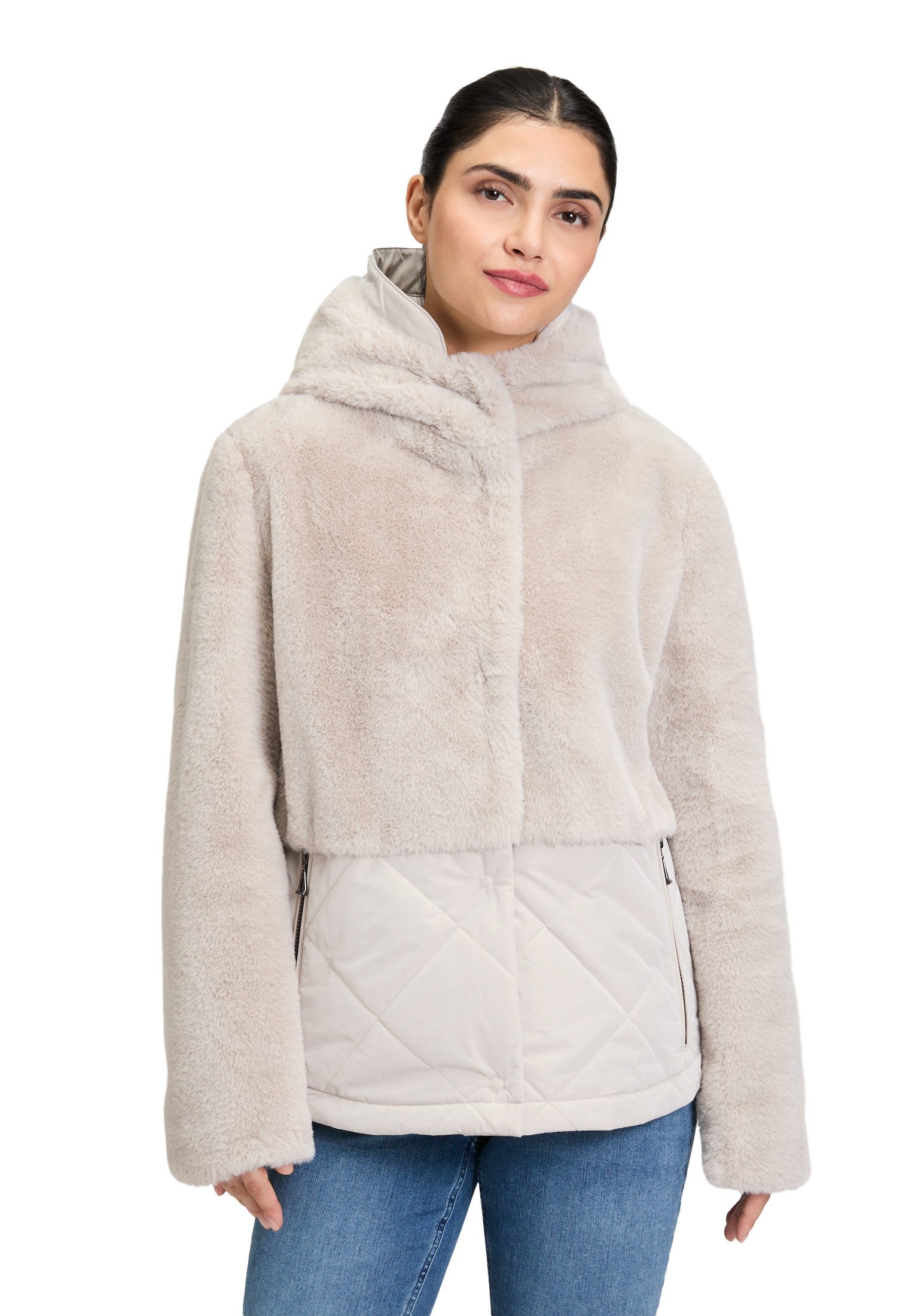 Amber & June Plüschjacke Amber & günstig online kaufen
