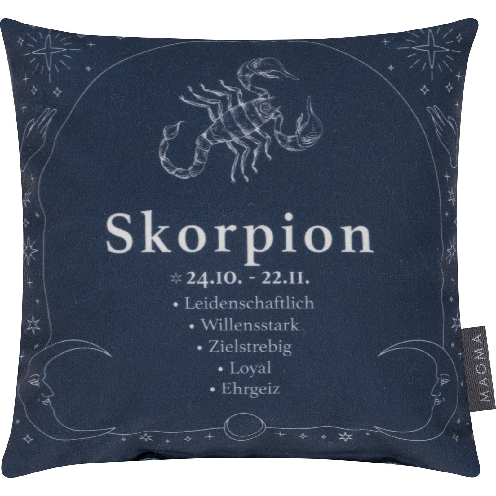 HTI-Living Декоративні подушки Декоративні подушки Sternzeichen Skorpion, Sofakissen Kuschelkissen