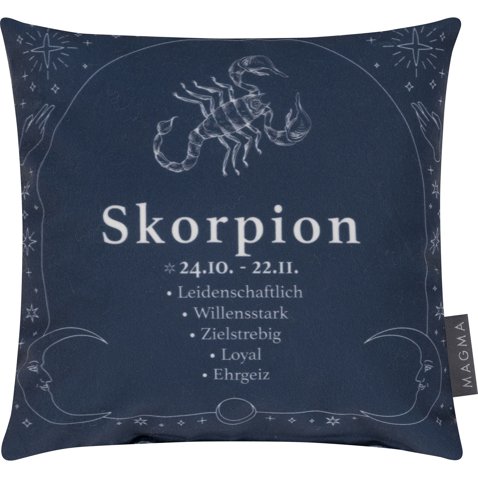 HTI-Living Декоративные подушки Декоративные подушки Sternzeichen Skorpion, Sofakissen Kuschelkissen