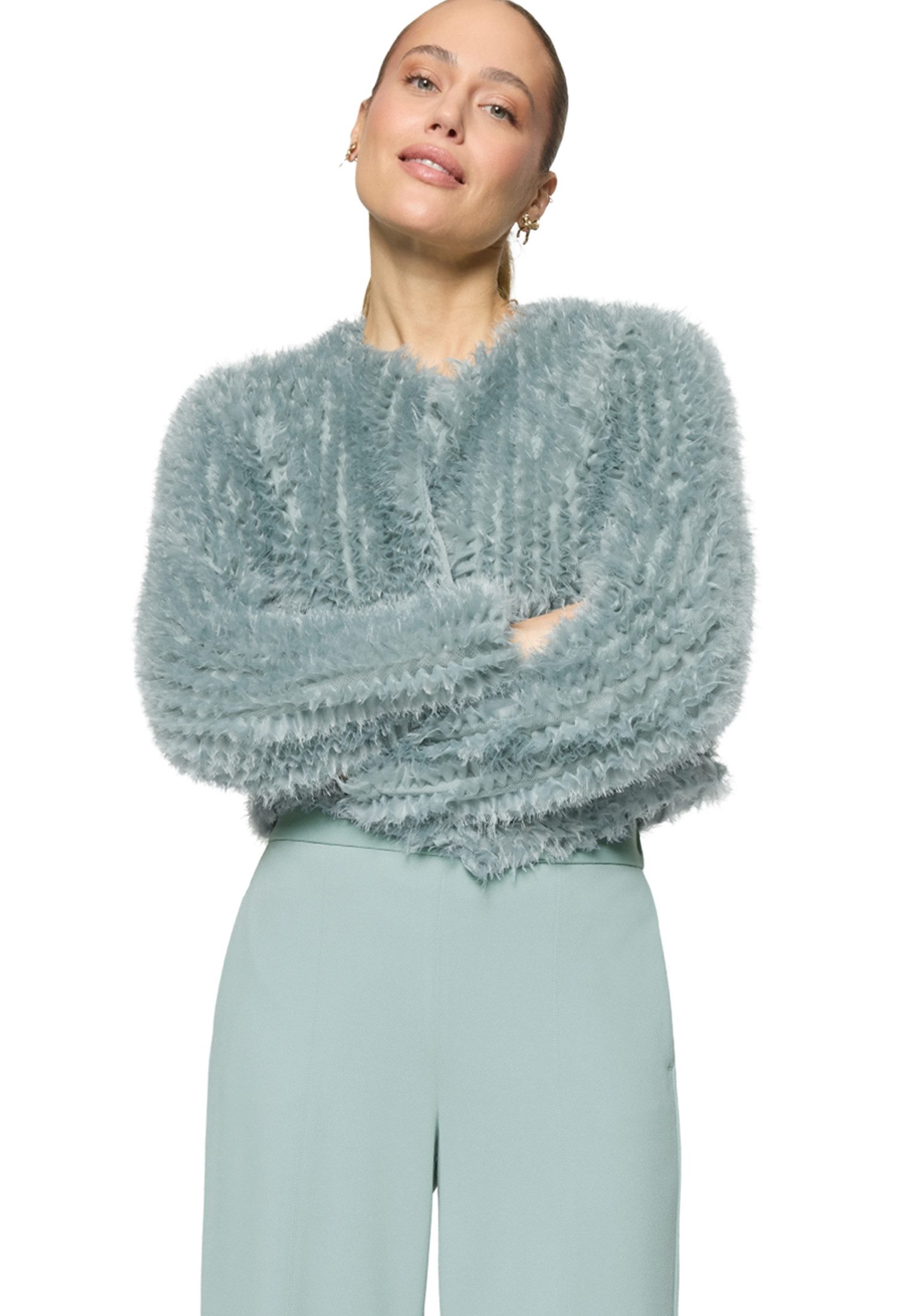 Zero Jackenblazer Damen mit Struktur Material