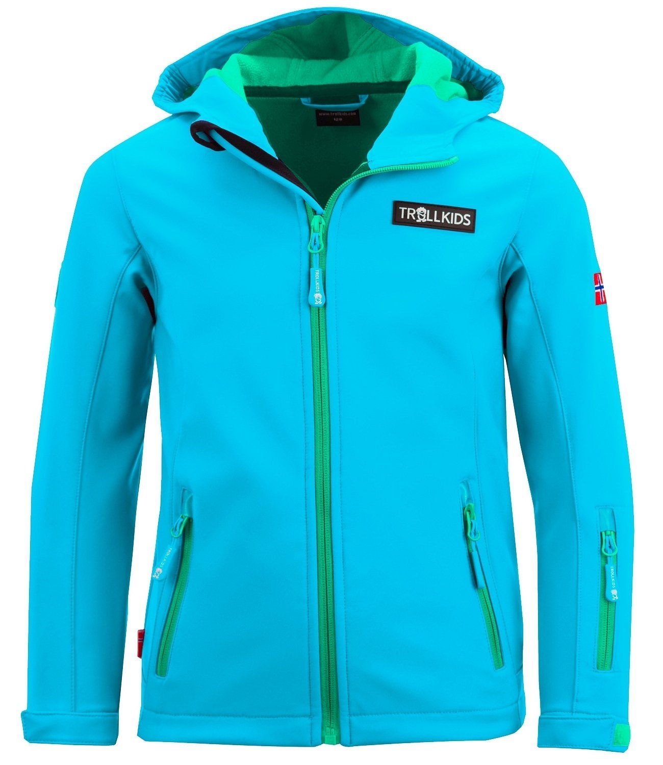 Trollkids Veste Softshell Oslofjord Pour Fille - Imperméable, Coupe-Vent, Avec Réflecteurs