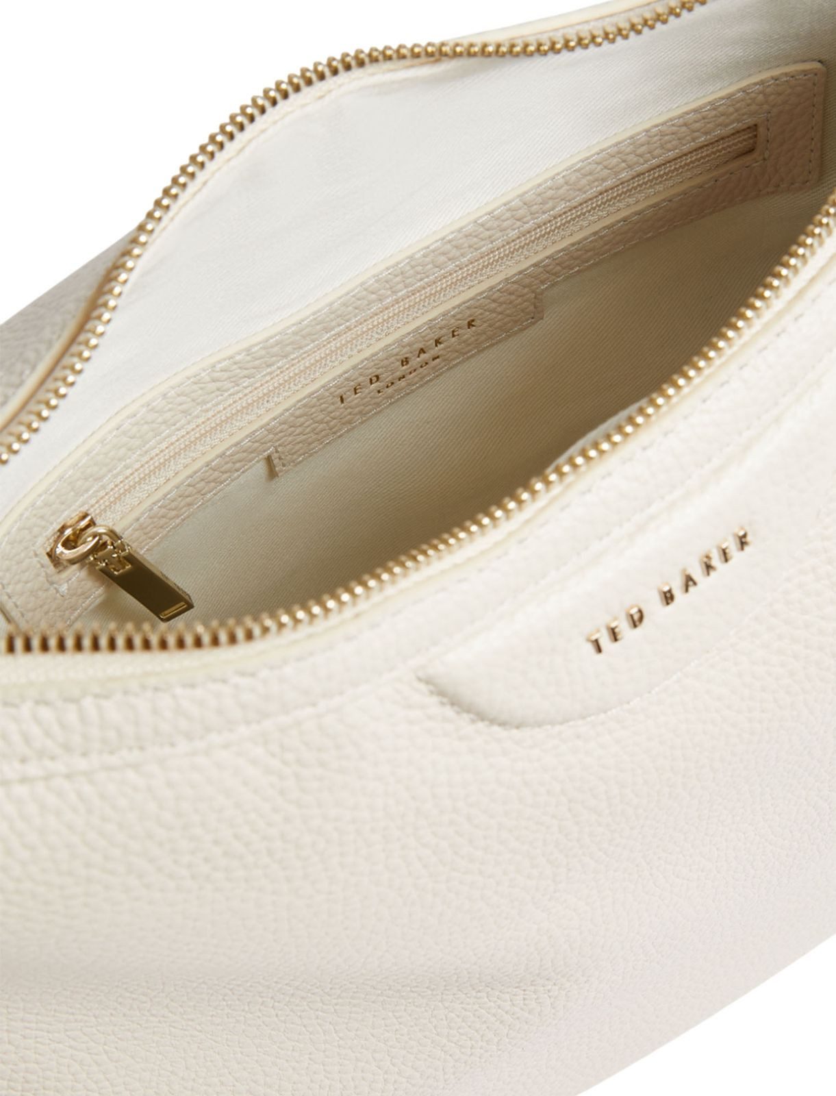 Ted Baker Schultertasche Esiah Webbing Slouchy Leather Hobo Bag, aus echtem Rindsleder