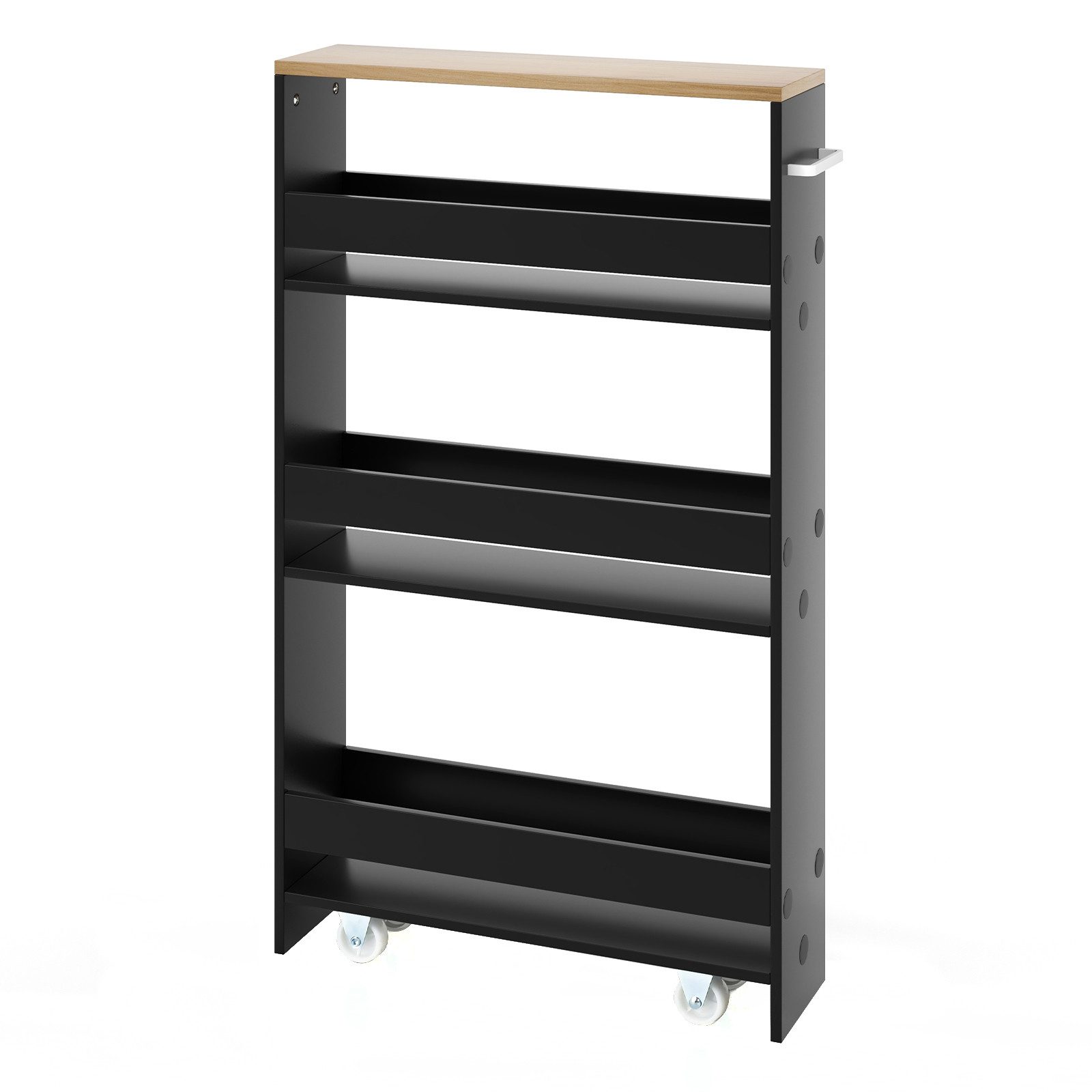 COSTWAY Küchenwagen, schmal, Nischenwagen 4 Ebenen, günstig online kaufen