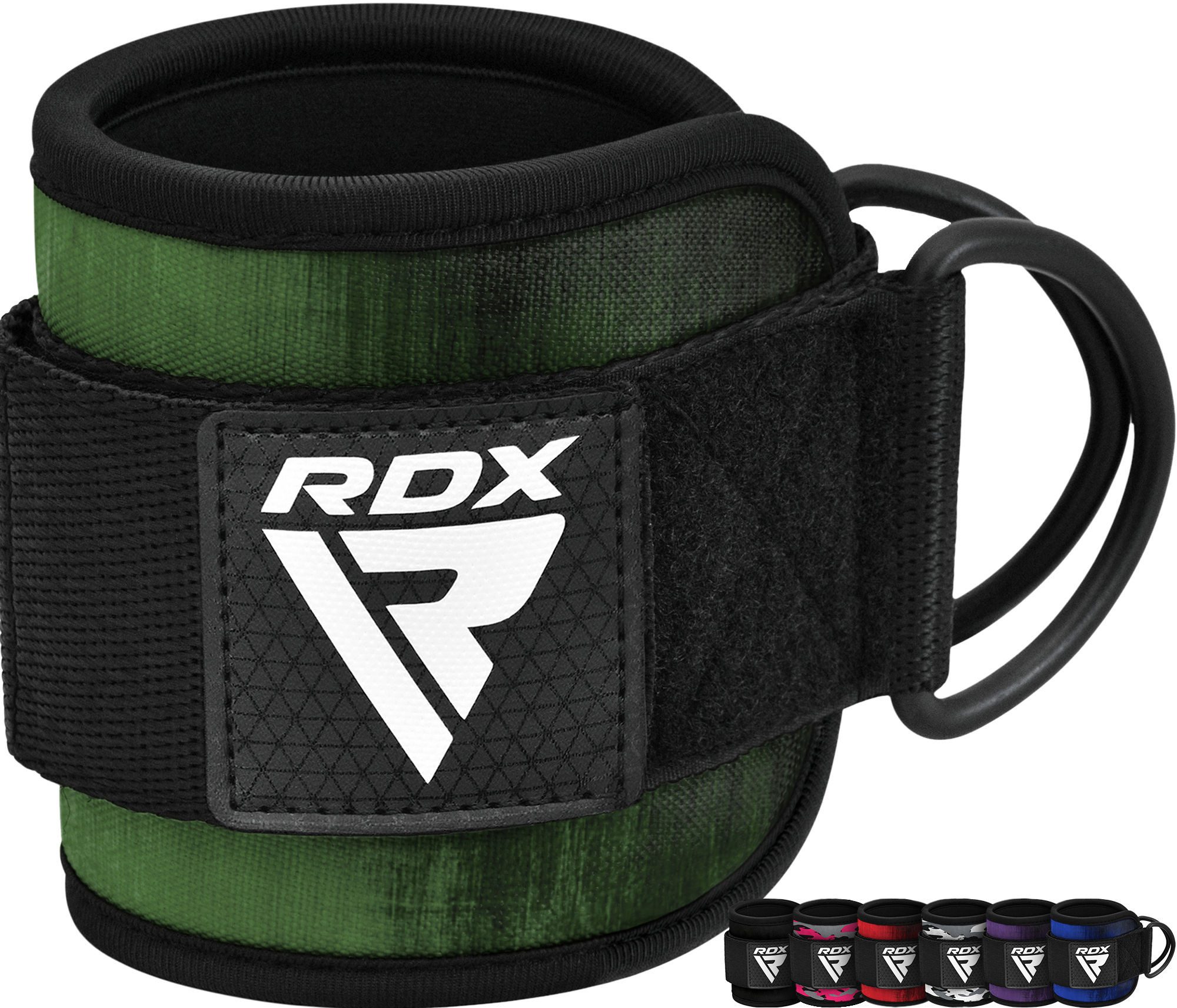 RDX Sprunggelenkorthese RDX Fußschlaufen Cable Pull gepolstert mit 2 D-Ring - Knöchelschlaufen