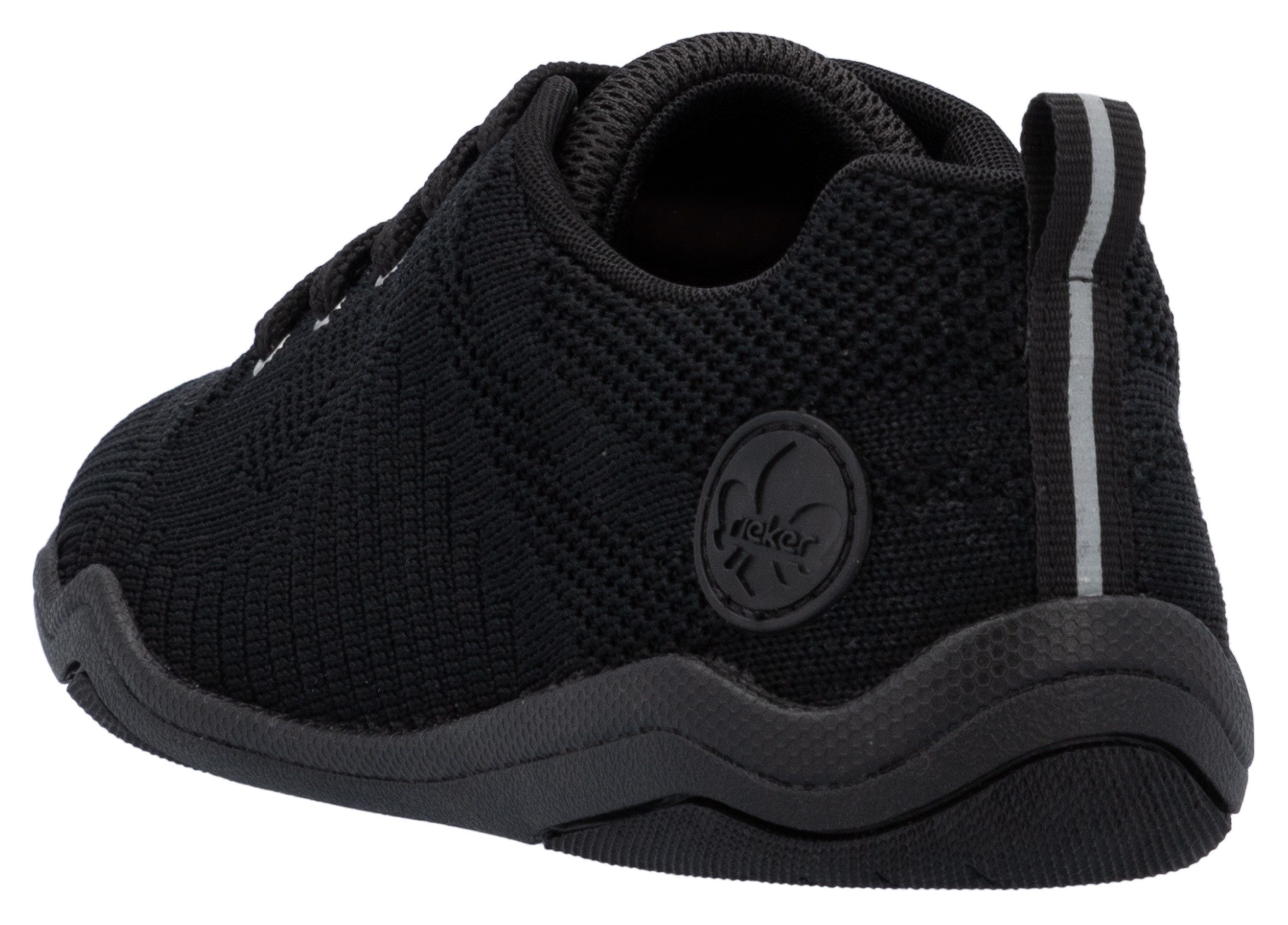 Rieker Sneaker, Barfußschuh, Schnürschuh, Halbschuh mit Schaftrandpolsterun günstig online kaufen