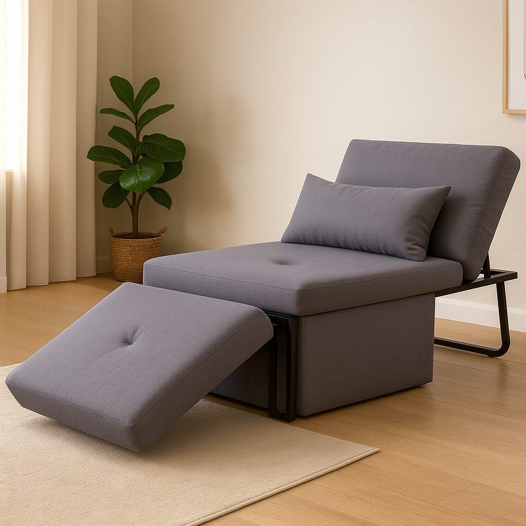 Gunuss Schlafsofa verstellbar Rückenlehne Liege Sofabett günstig online kaufen