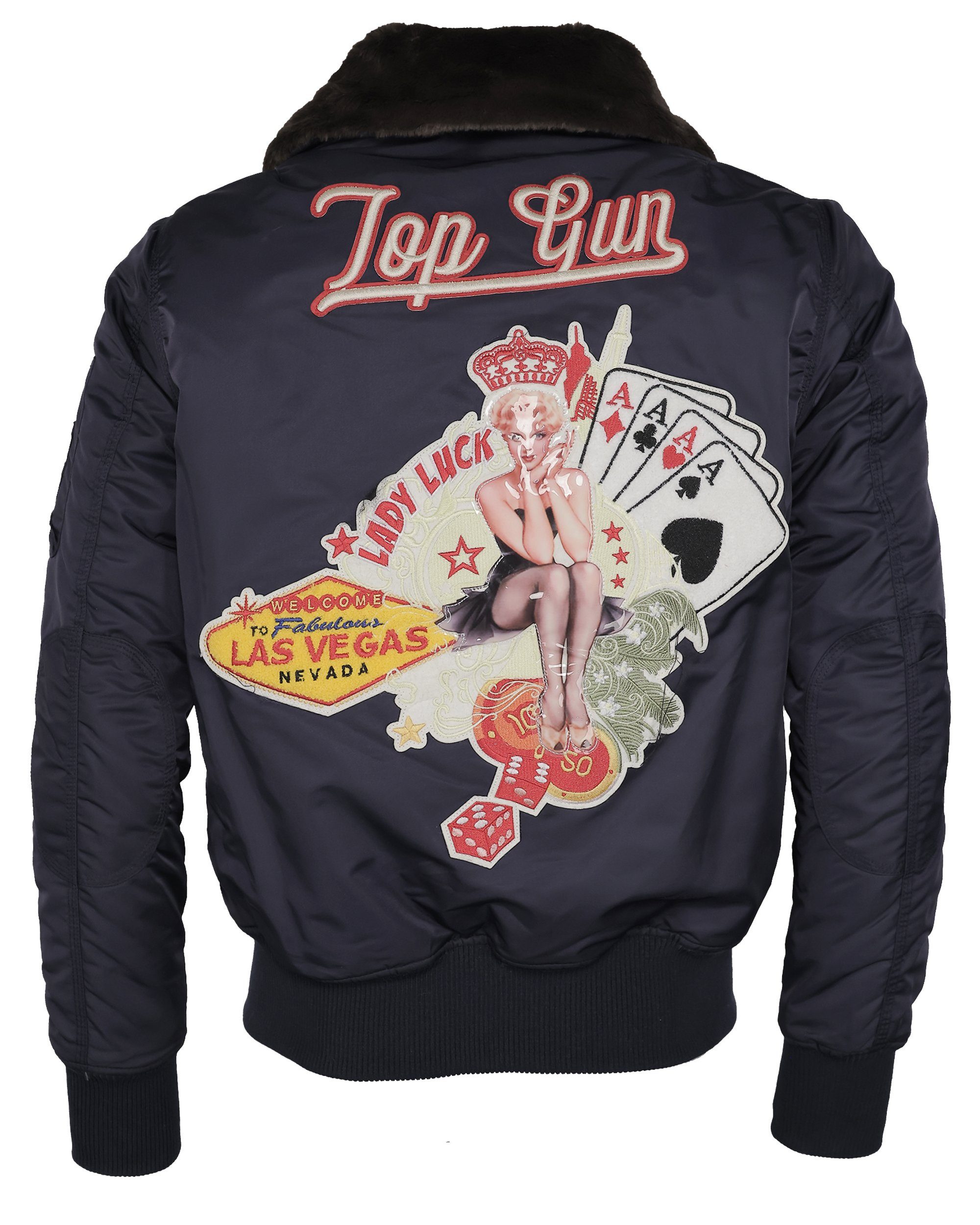 GUN Bomberjacke TG20213032 TOP navy