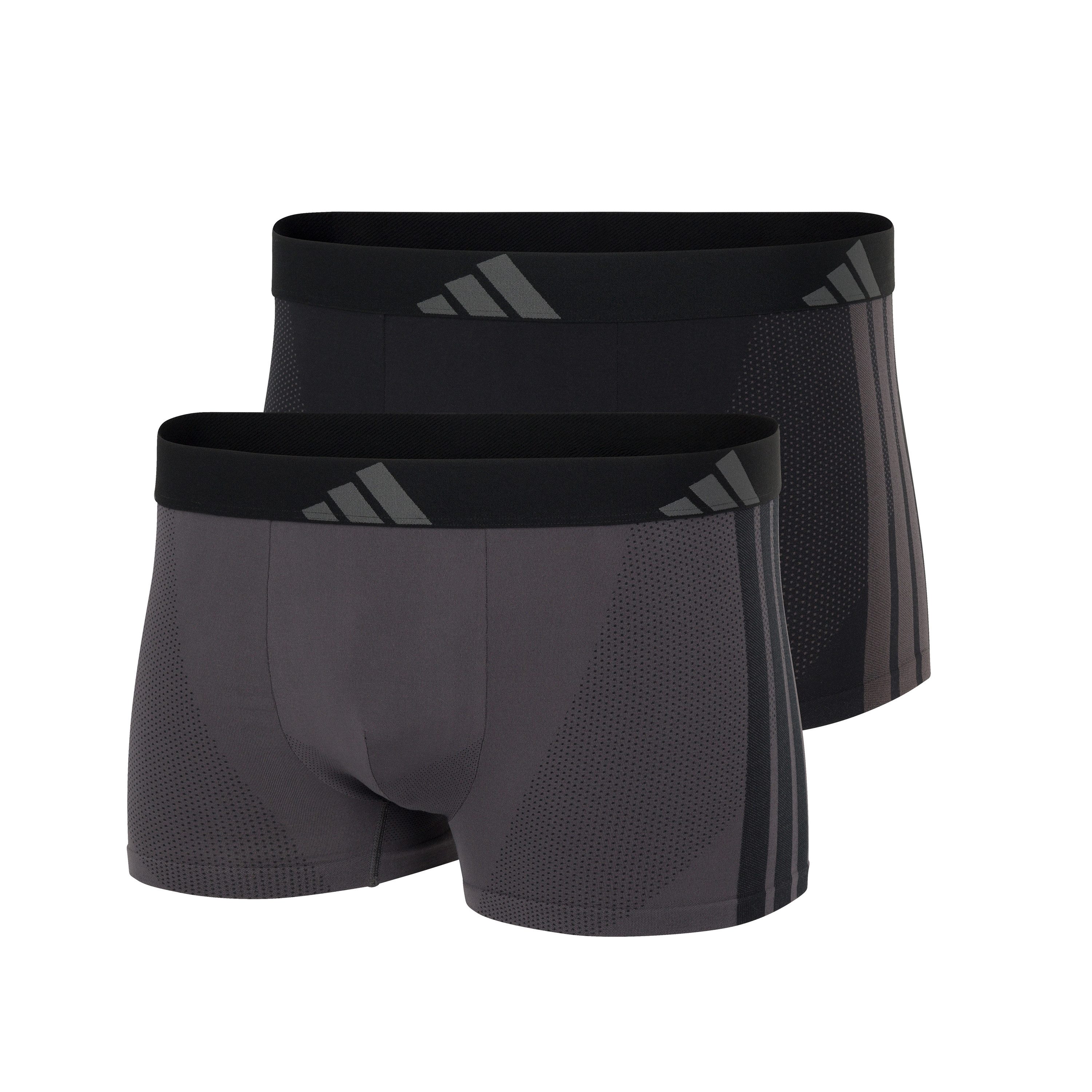 adidas Sportswear Trunk Active Micro Stretch Seamless (2er Pack) ohne Eingriff, elastisch, Logo-Bund, nahtlos, weich