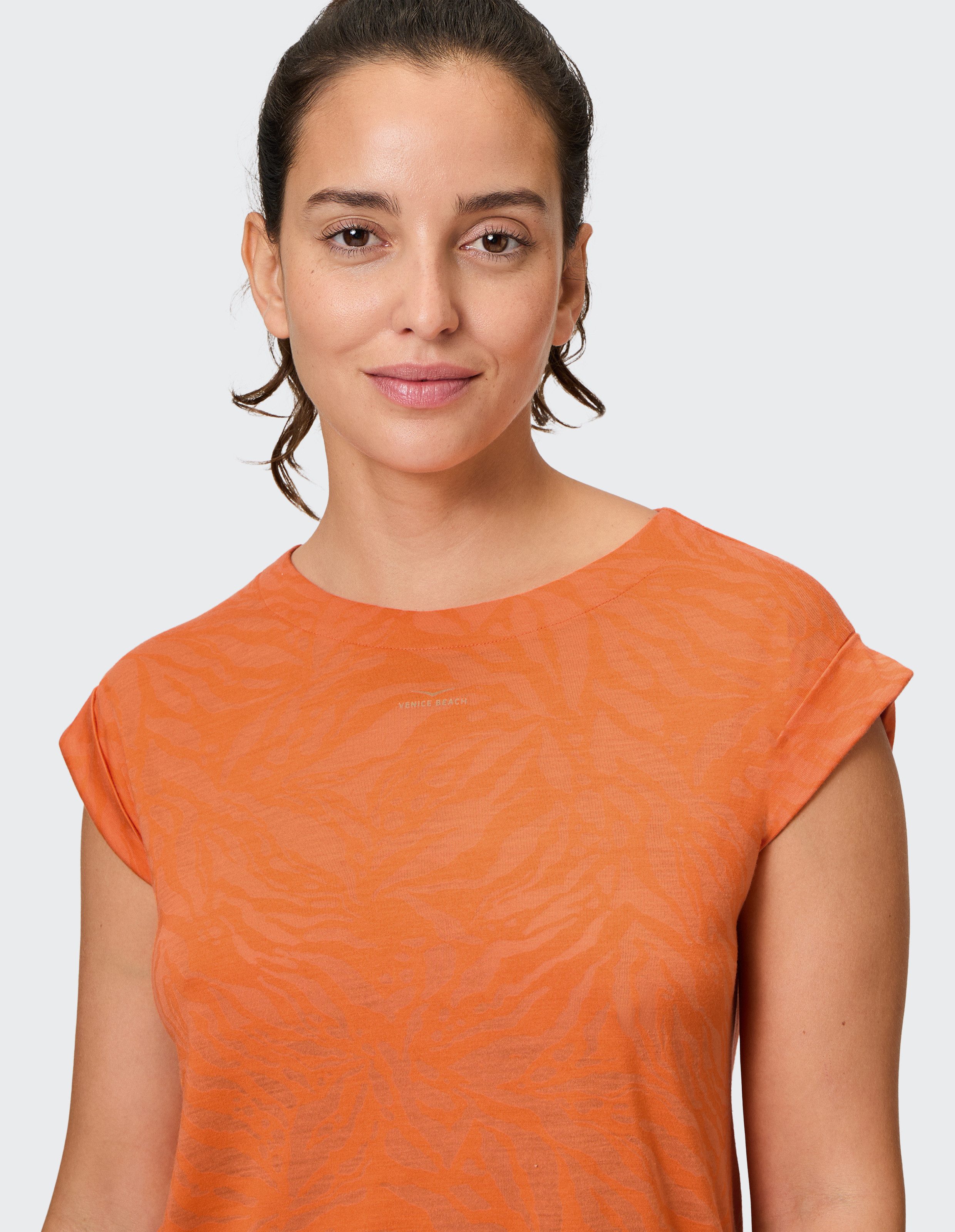 Venice Beach T-Shirt T-SHIRT TIARA mit Rundhalsausschnitt, aus Baumwolle und Polyester