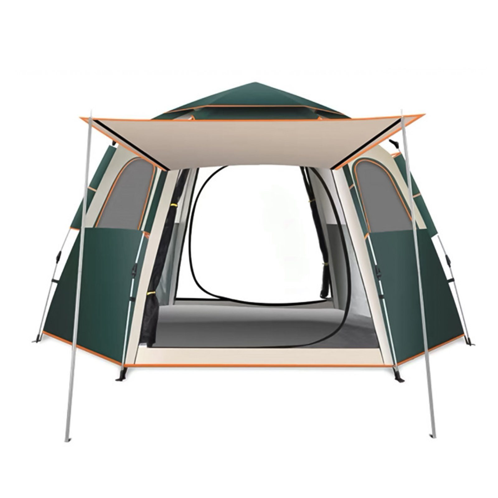 TWSOUL Wurfzelt sechseckiges Zelt, 240*240*135cm, Personen: günstig online kaufen