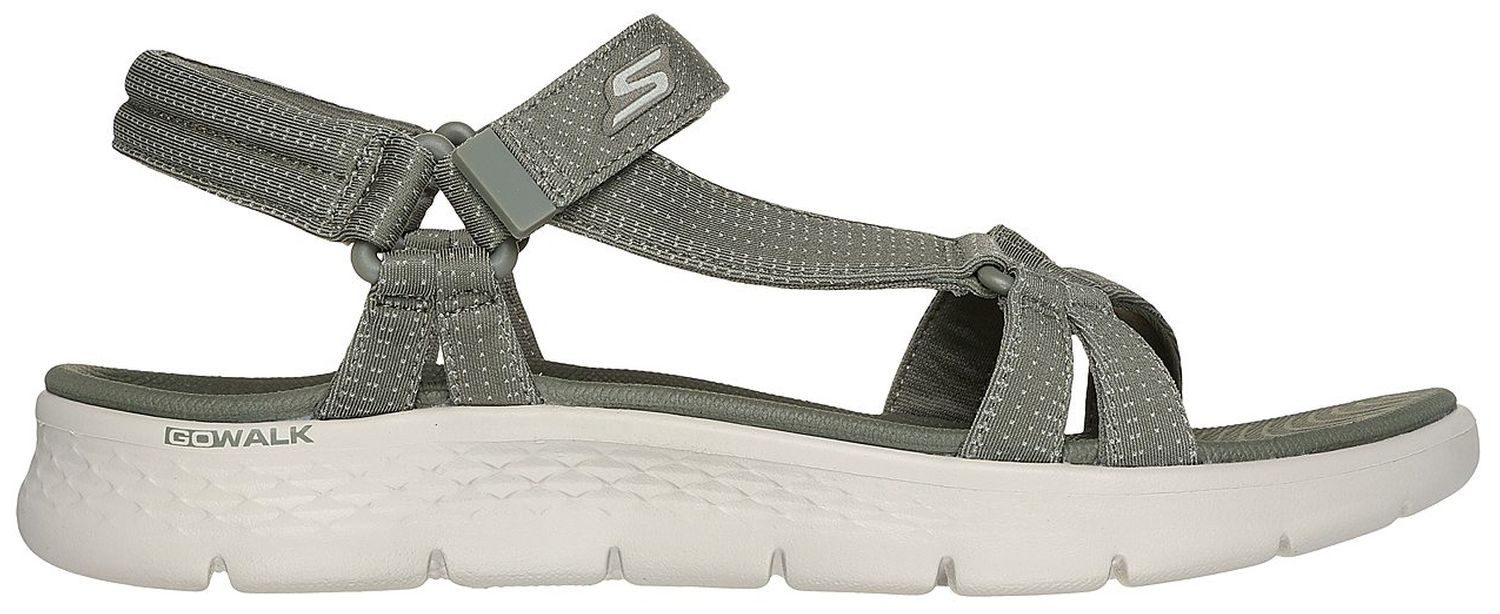 Skechers Skechers Go Walk Flex Sandal Sublime Grün OLV Sandale