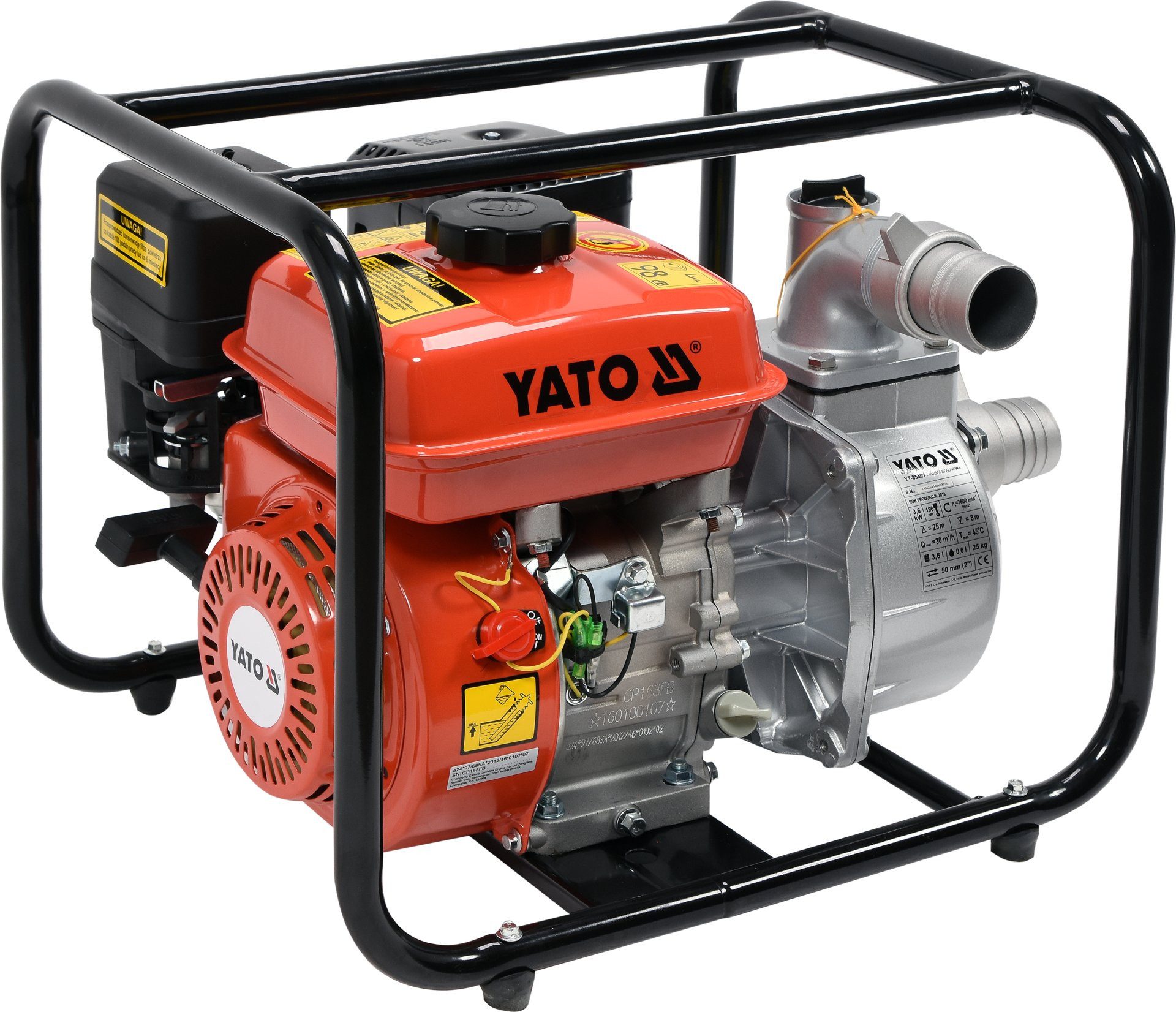 Yato Gartenpumpe Pompe à eau diesel 2" 4 kW 30 m³/h