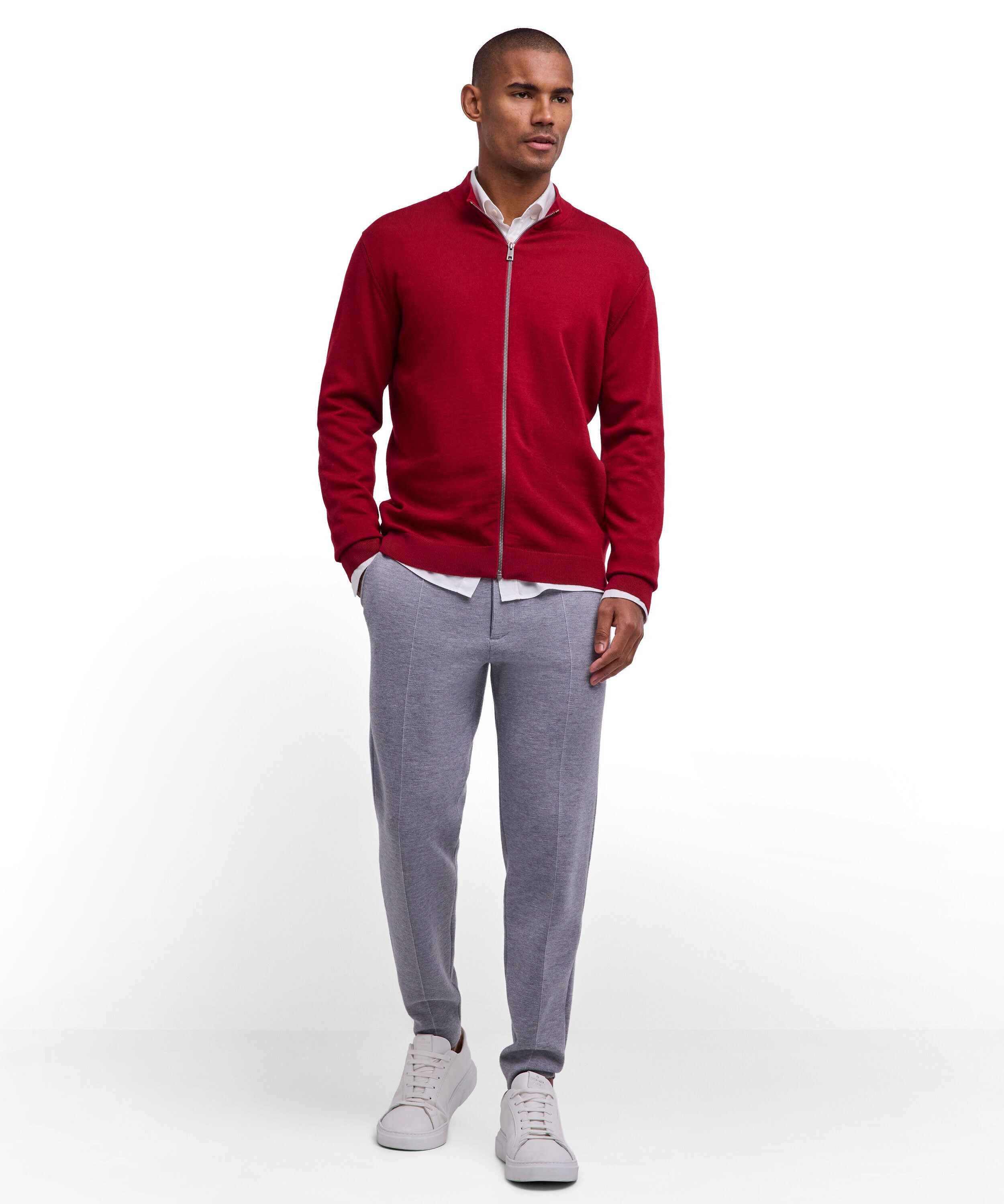 FALKE Strickjacke Zip-Jacke aus Merinowolle (1-tlg) aus Merinowolle