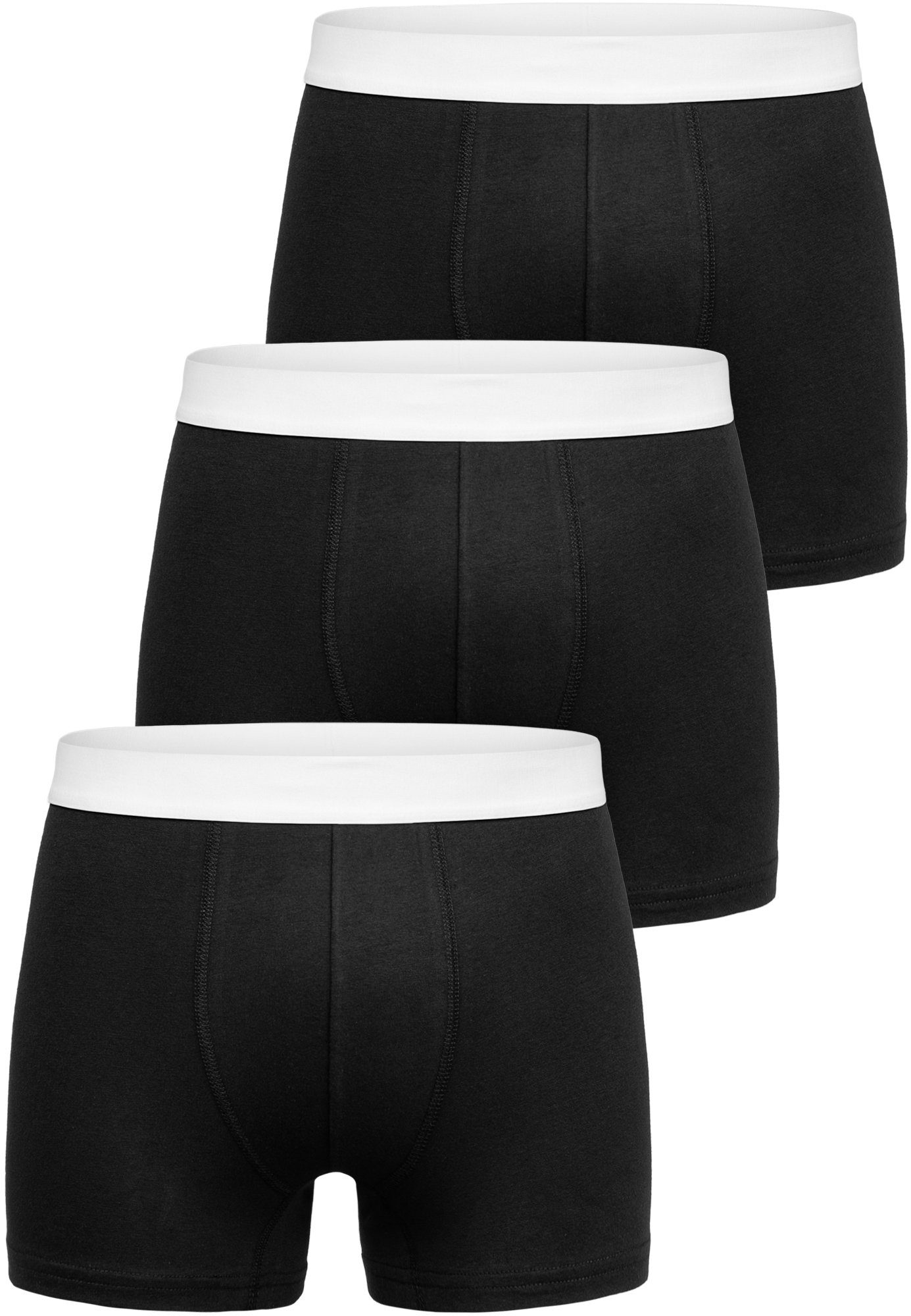 Amaci&Sons Боксерские мужские трусы, боксерки BEAU 3er Pack Боксерские мужские трусы, боксерки (3er-Pack) Herren Baumwolle Männer Unterhose Unterwäsche