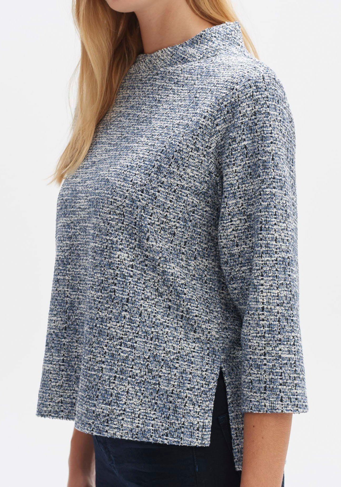 COAL BLUE OPUS Sweatshirt mit Strukturmuster