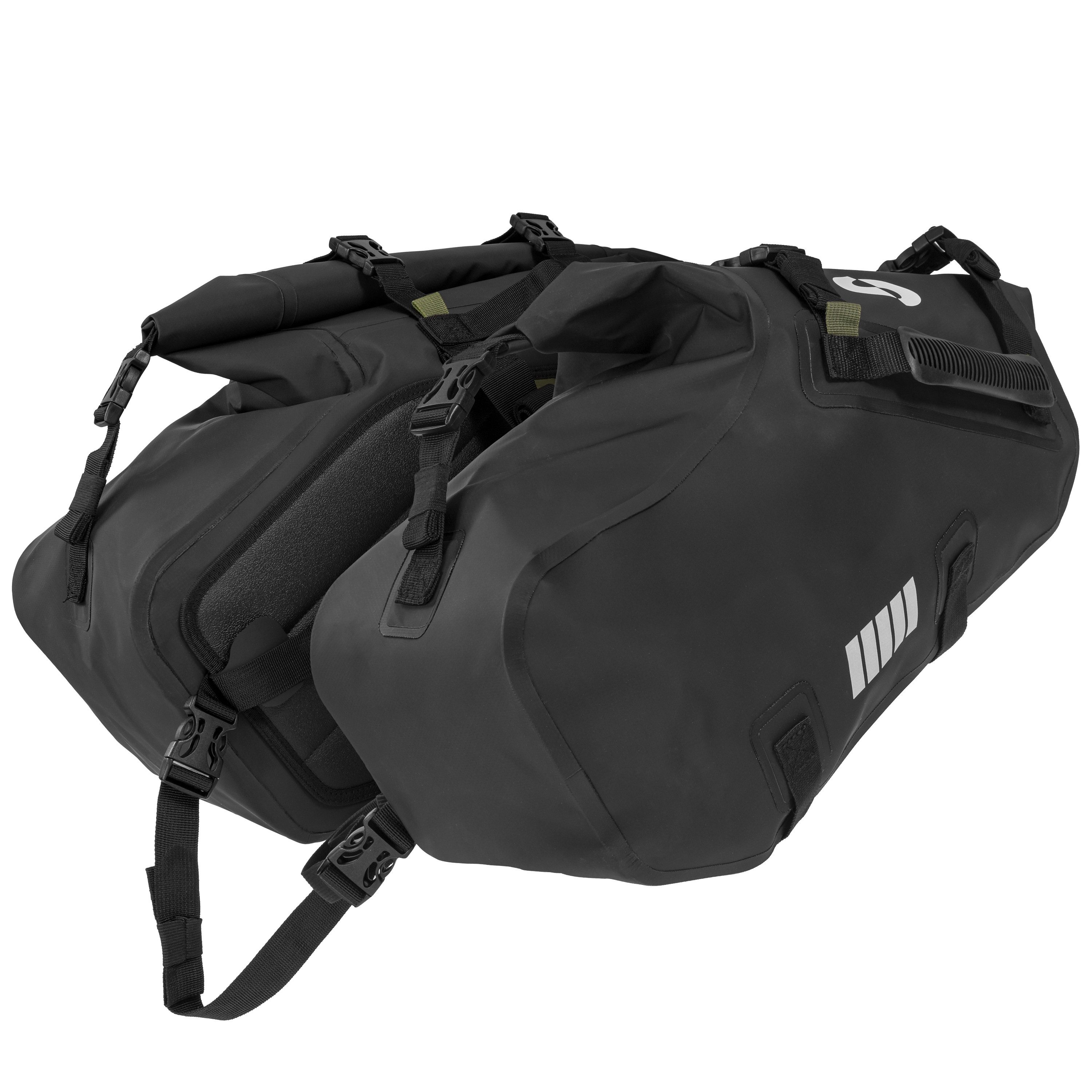 SCHNORR Gepäckträgertasche Seitentaschen 14L - 2er-Set - 28L Volumen