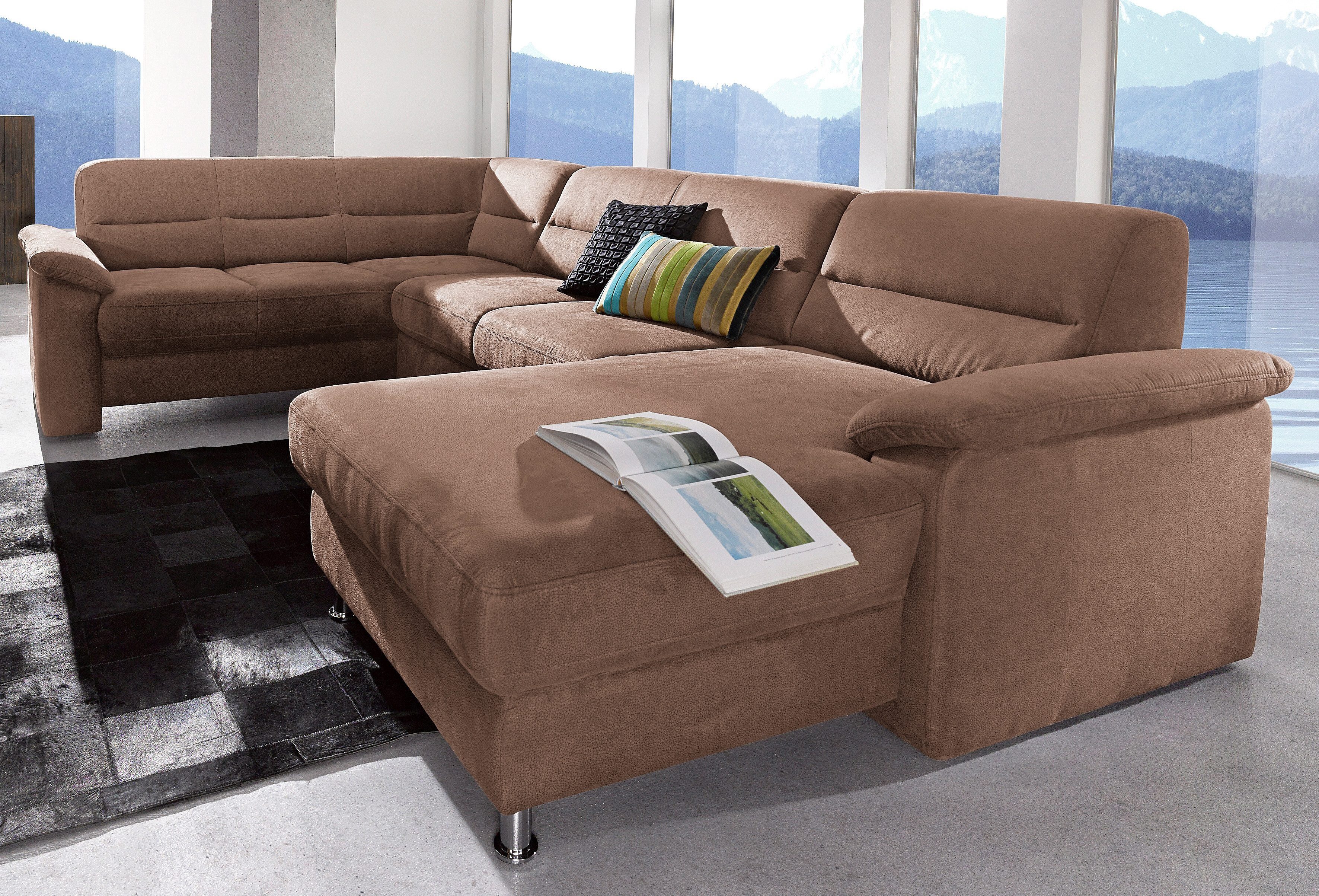 sit&more Wohnlandschaft "Ascara U-Form", inklusive Boxspring/Federkern-Pols günstig online kaufen