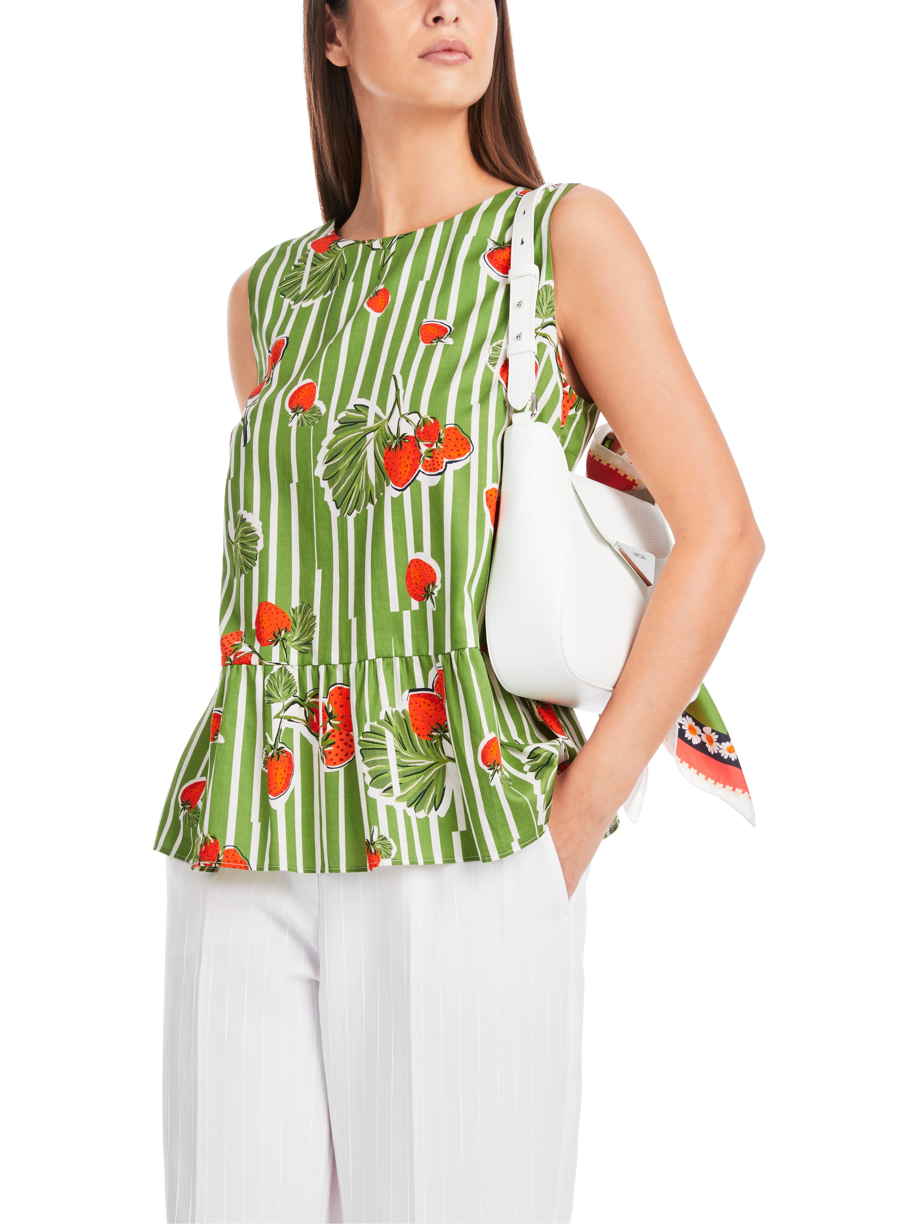 Shirttop "Summer Flash Strawberry" Premium Damenmode