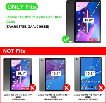 Fintie Tablet-Hülle Hülle für Lenovo Tab M10 Plus (3rd Gen) 10,6 Zoll 2022, Ultradünne Flip Case Cover mit Auto Schlaf/Wach und Ständer Funktion für Lenovo M10 Plus (3. Generation) 10.6