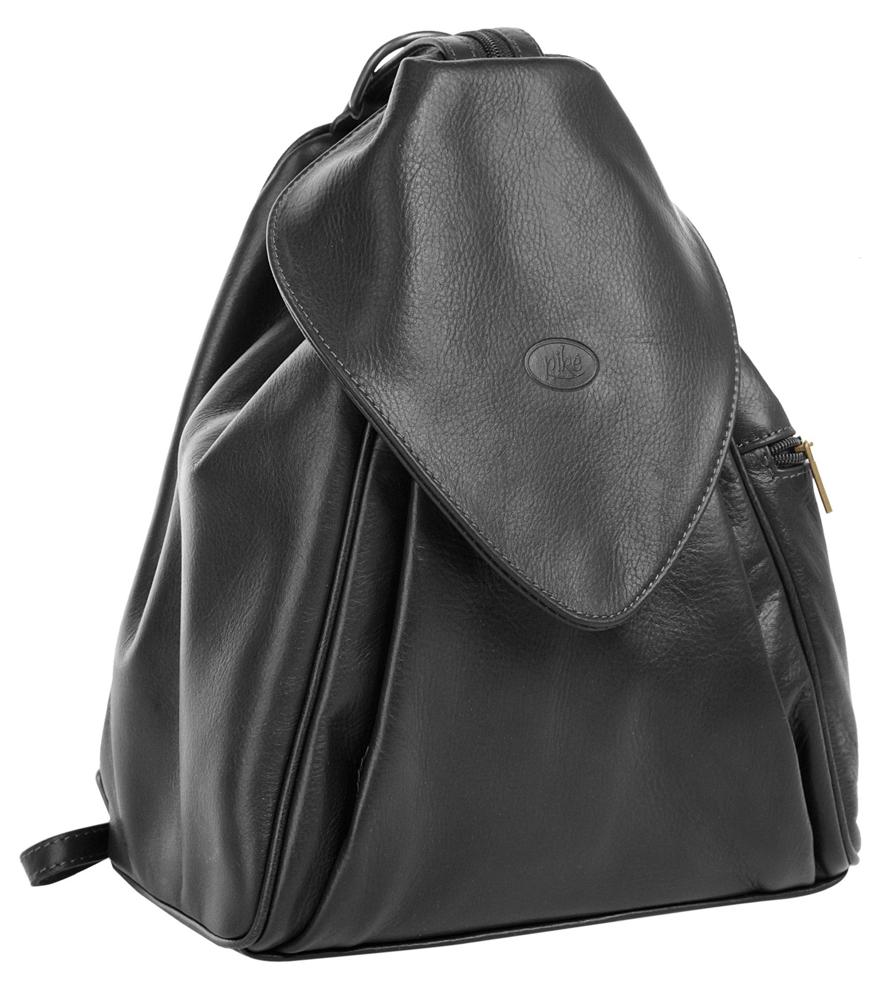 Piké Cityrucksack PIKÉ Damen ANNA MARIA echt Leder, Made in Italy, echt Leder, Made in Italy – Bild 3 von 5