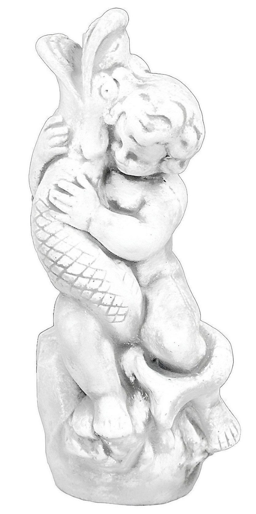 JVmoebel Gartenbrunnen Handgefertigte Gartenfigur aus hochwertigem Material, (1 tlg), Made in Europa