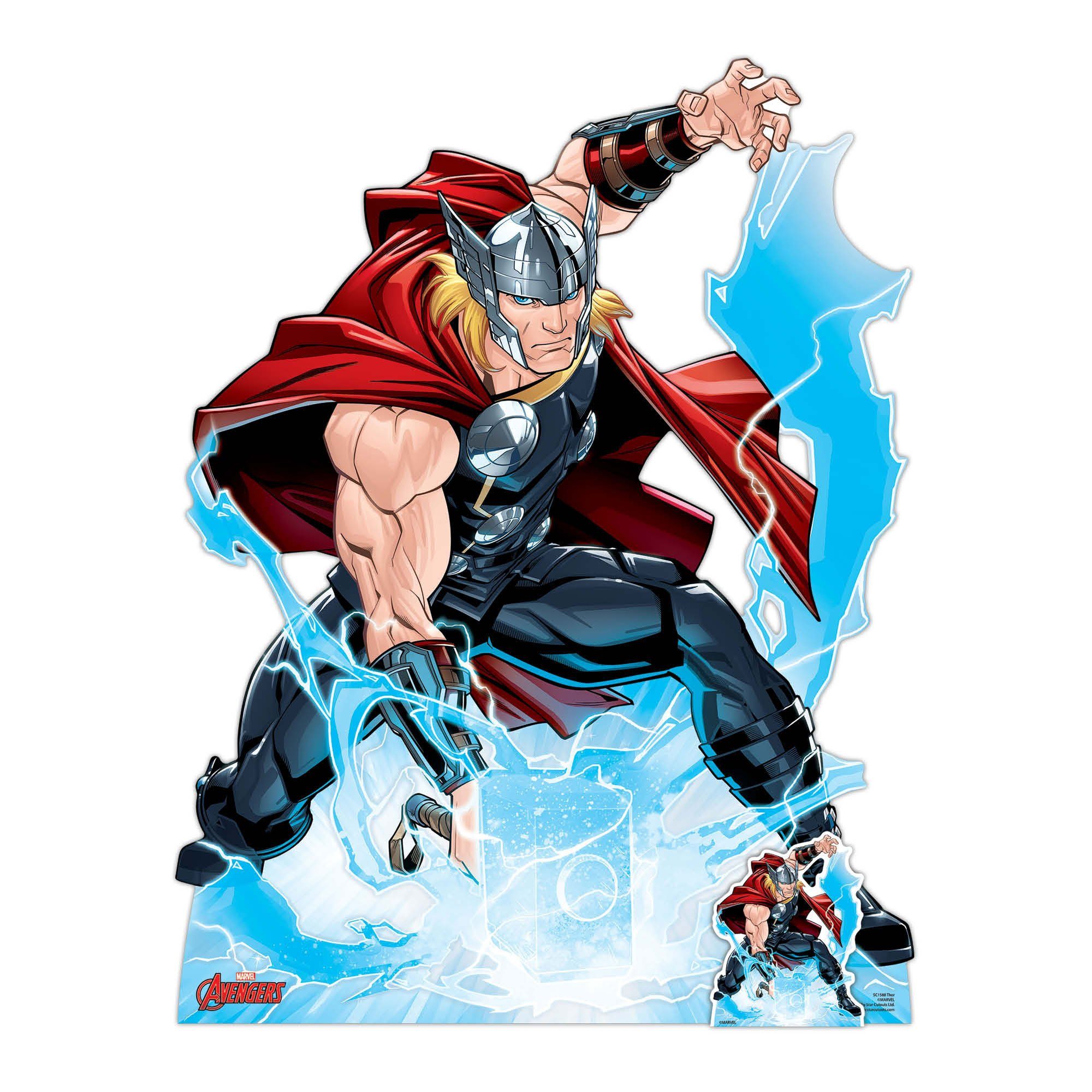 empireposter Dekofigur Thor - Call the Storm - Pappaufsteller Standy - 102x133 cm | Dekofiguren