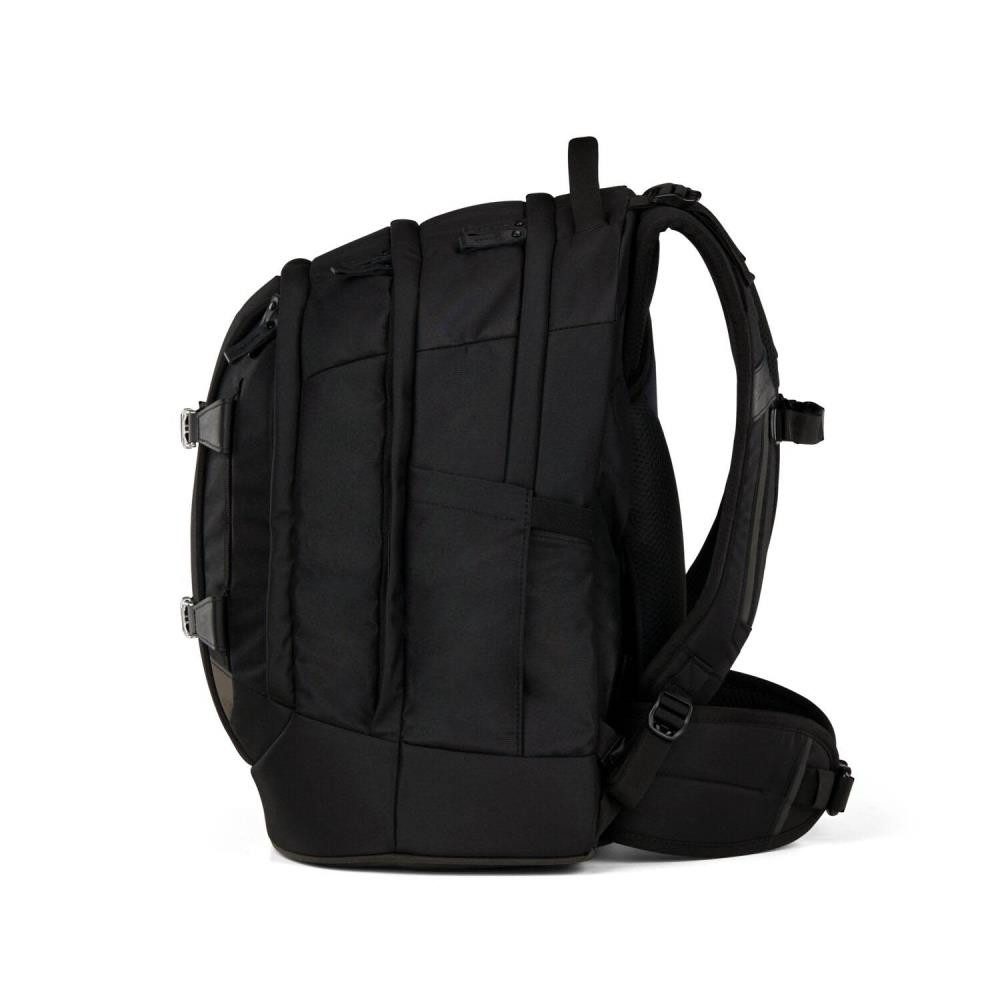 Satch Schulrucksack Pack (4tlg., inkl. Schlamperbox, Regenhülle und Geldbörse)