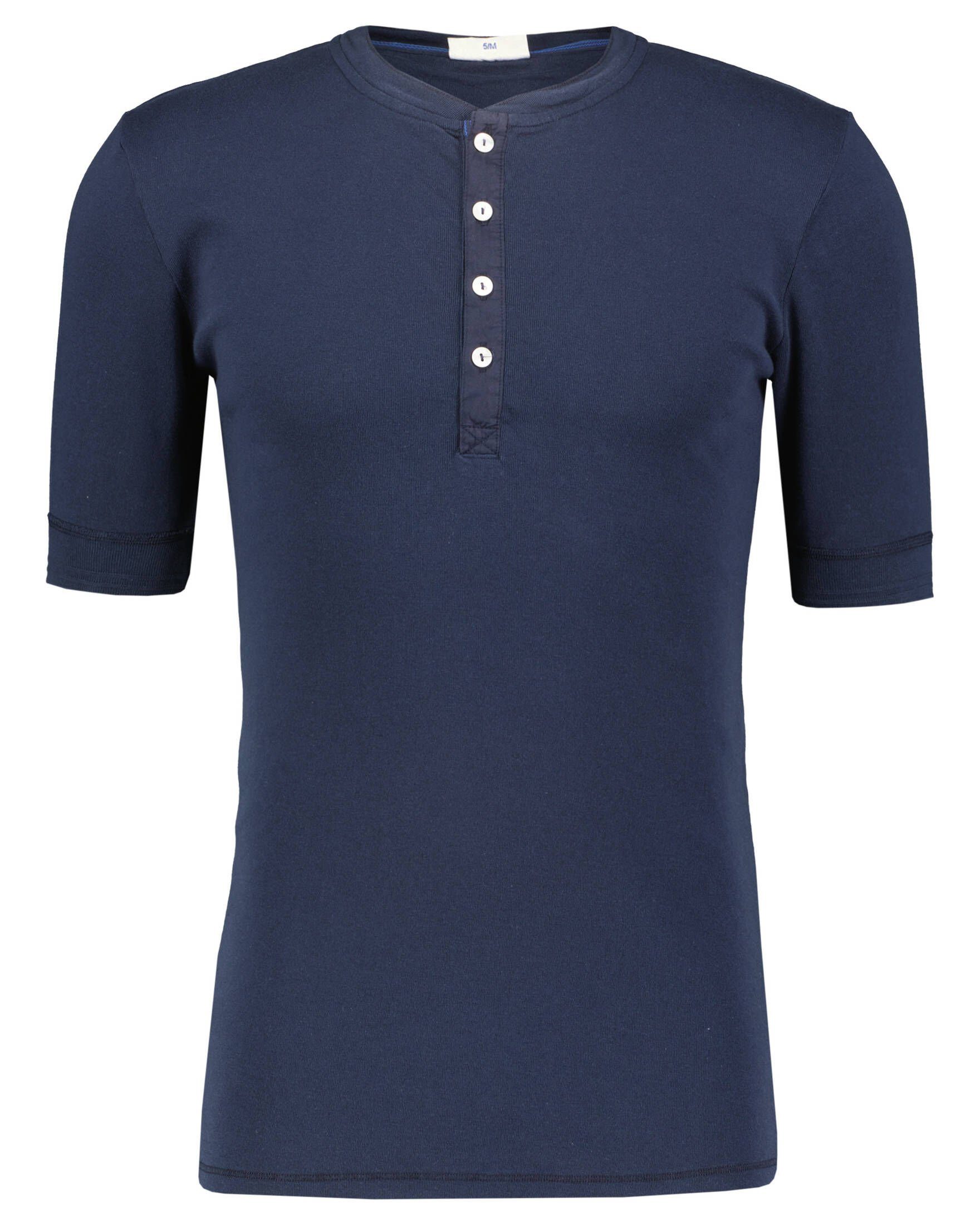 SCHIESSER REVIVAL Schiesser T-Shirt Herren Loungewear-Shirt KARL-HEINZ Kurzarm (1-tlg) marine (52)