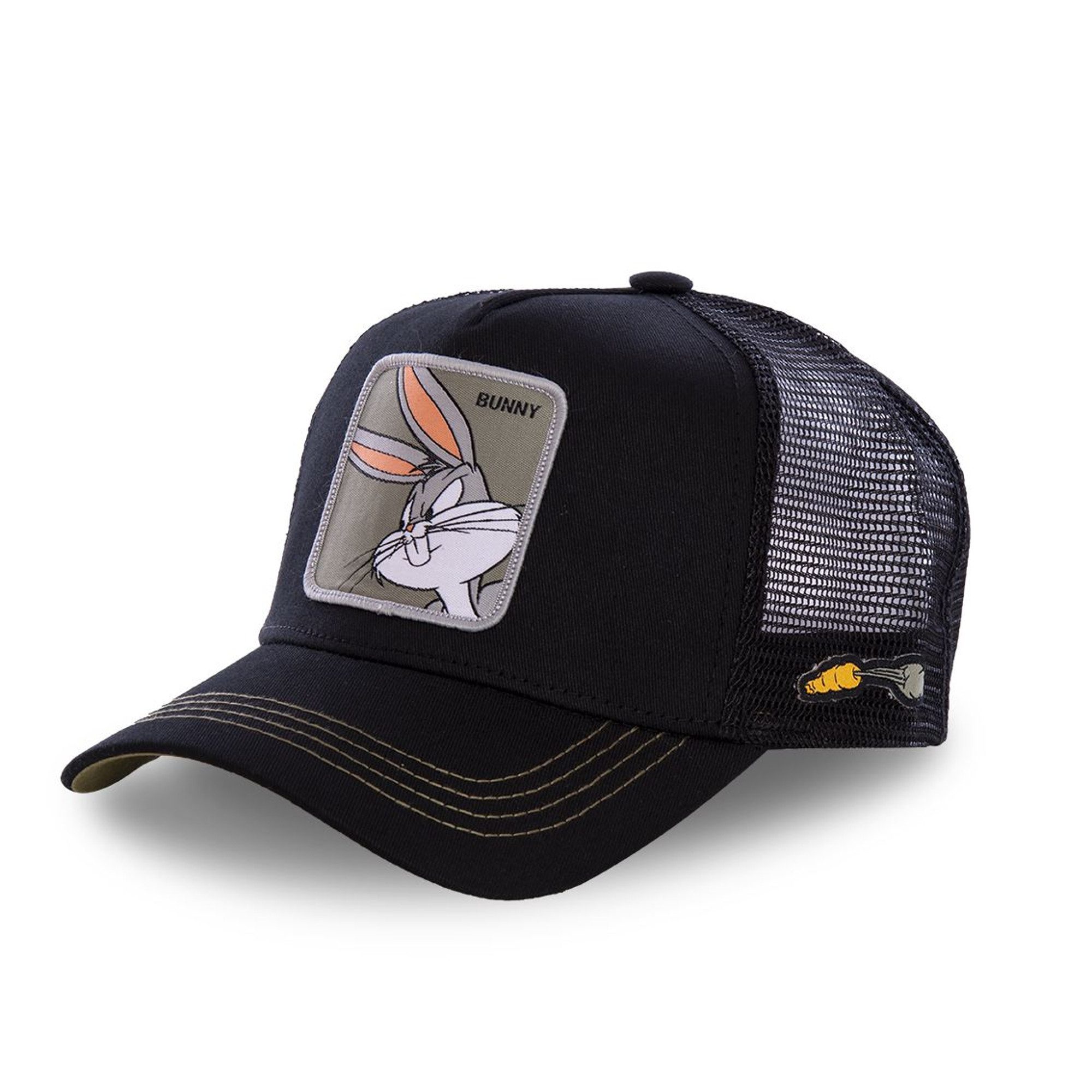 Capslab Trucker Cap CAPSLAB HFT Trucker Mesh Cap Looney Tunes TAZ Brown (Basecap, Meshcap, Trucker Kappe)