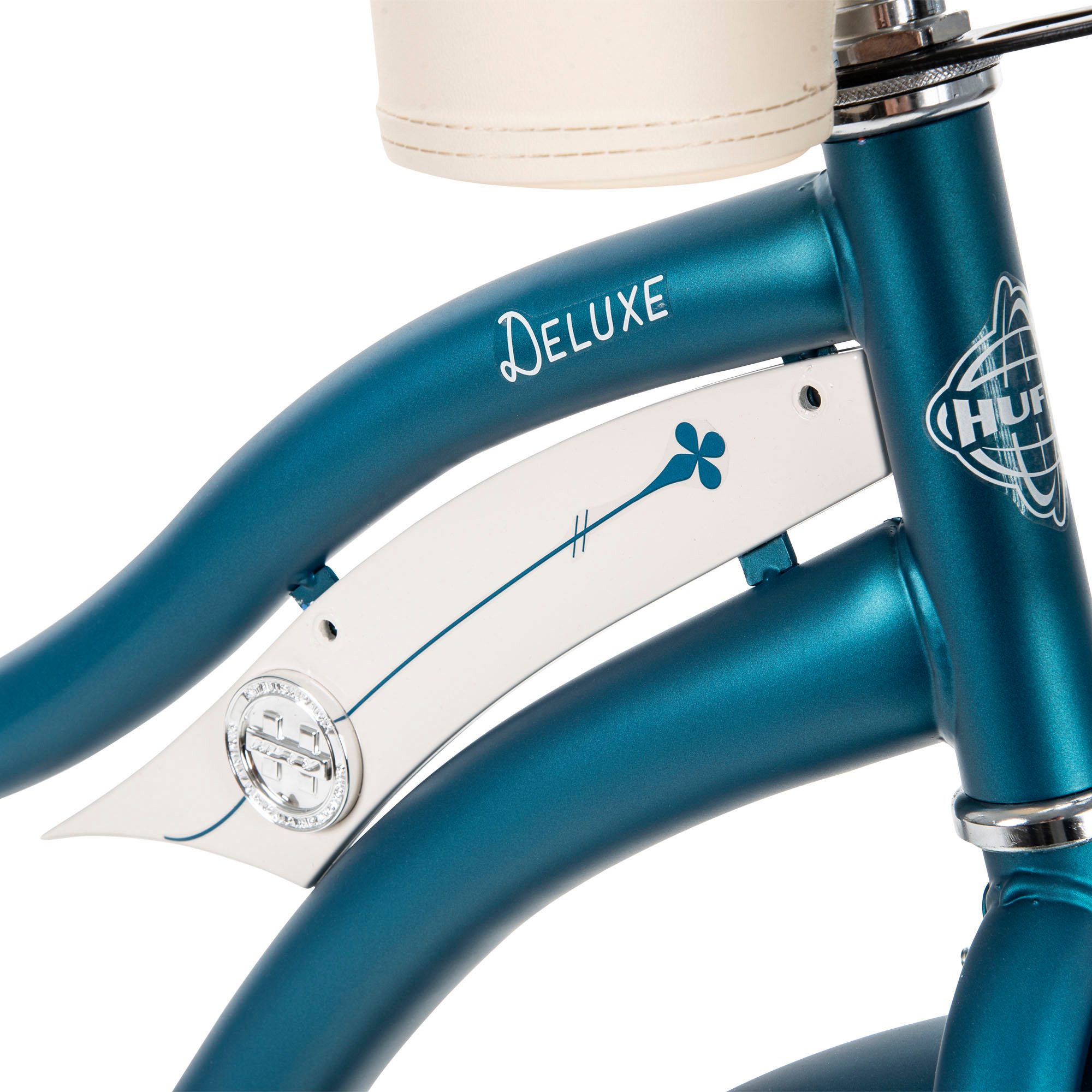 Huffy Cruiser Huffy Deluxe Cruiser Matte Emerald Green 26-Inch