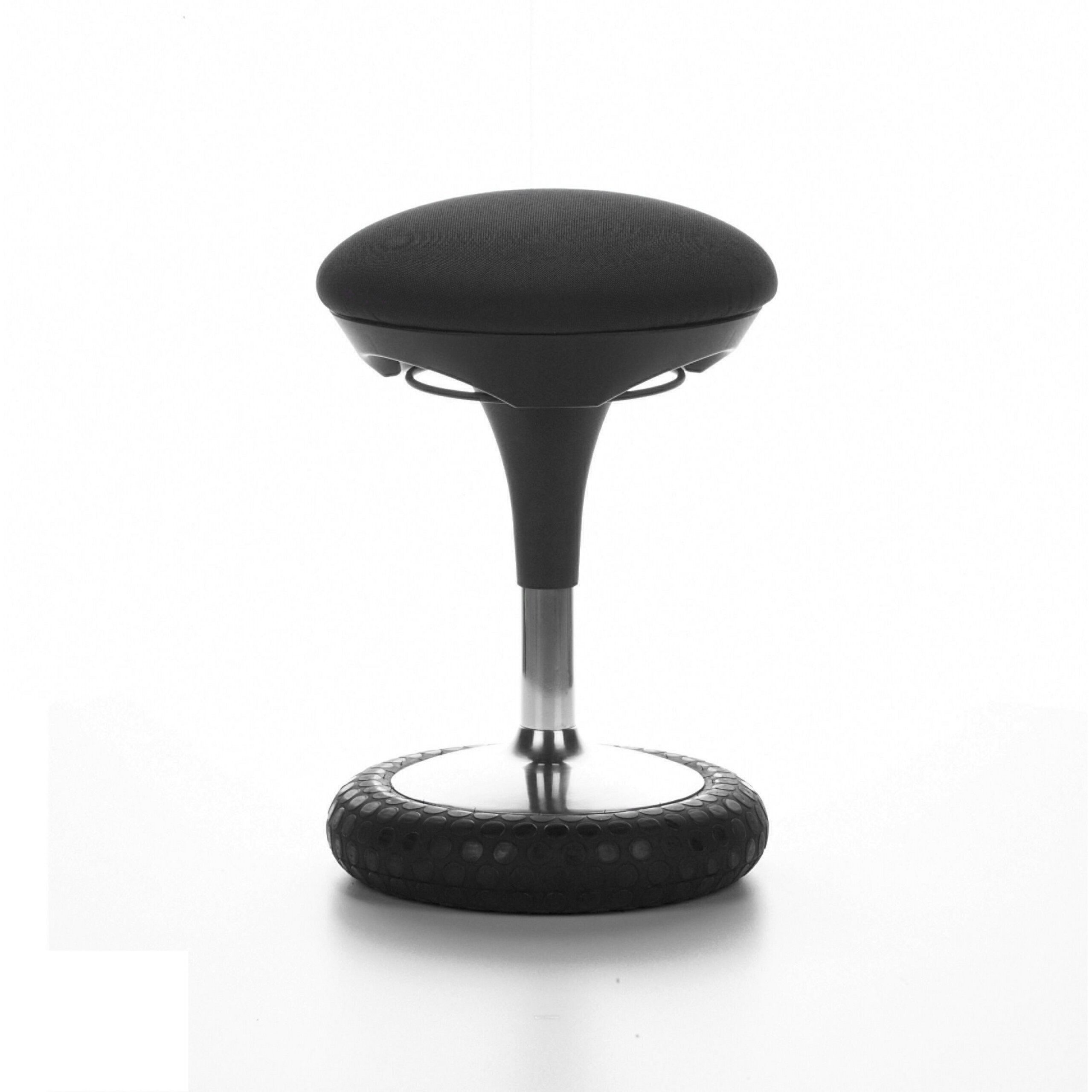 TOPSTAR Stehhilfe SITNESS 20 Arbeitshocker Stoff Höhe 44.0 - 54.0 cm, Fitness-Hocker höhenverstellbar, bewegliche Sitzfläche