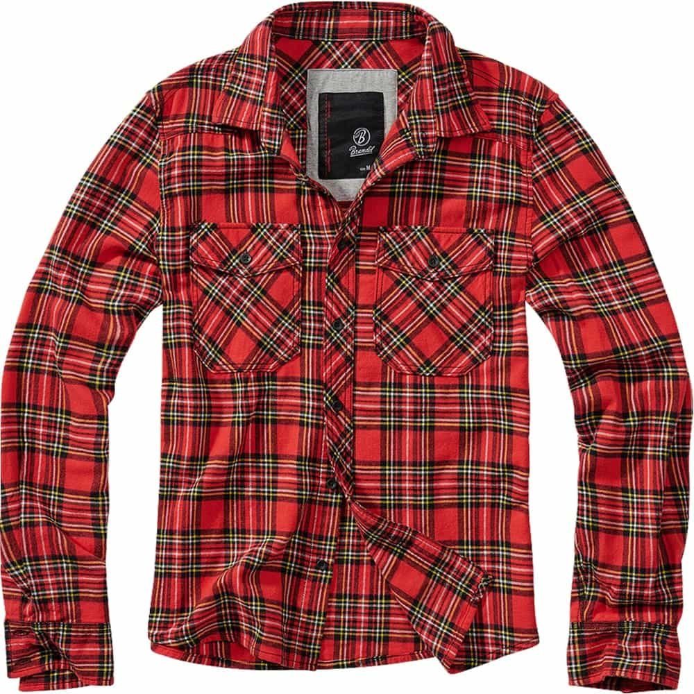 Brandit Outdoorhemd Brandit Check Shirt Herren Langarm