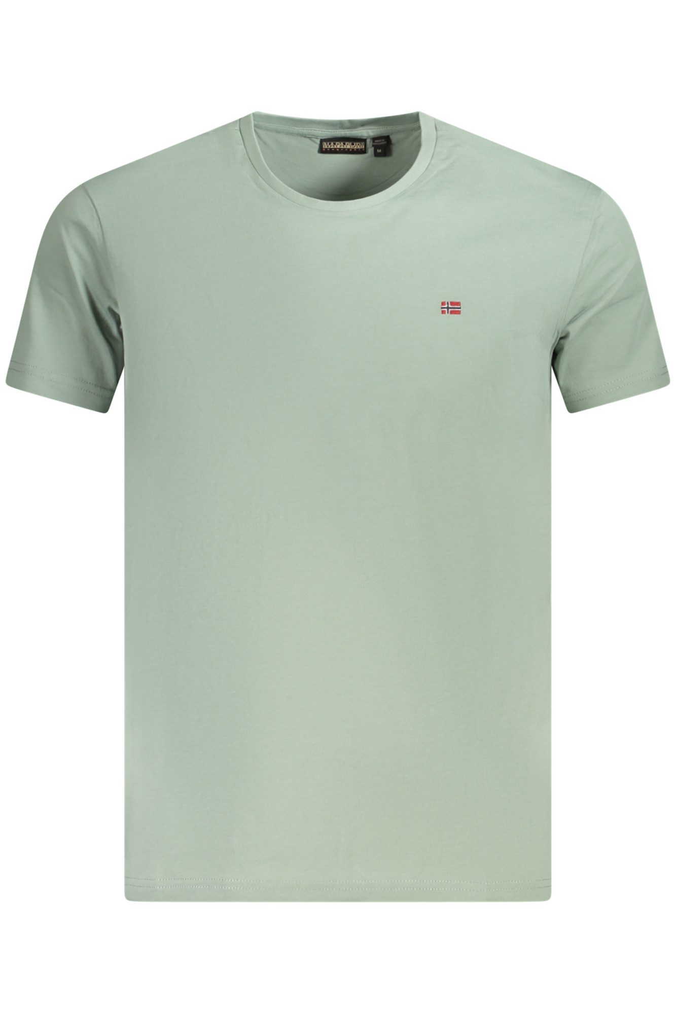 Napapijri T-Shirt Grünes Herren Kurzarm T-Shirt günstig online kaufen