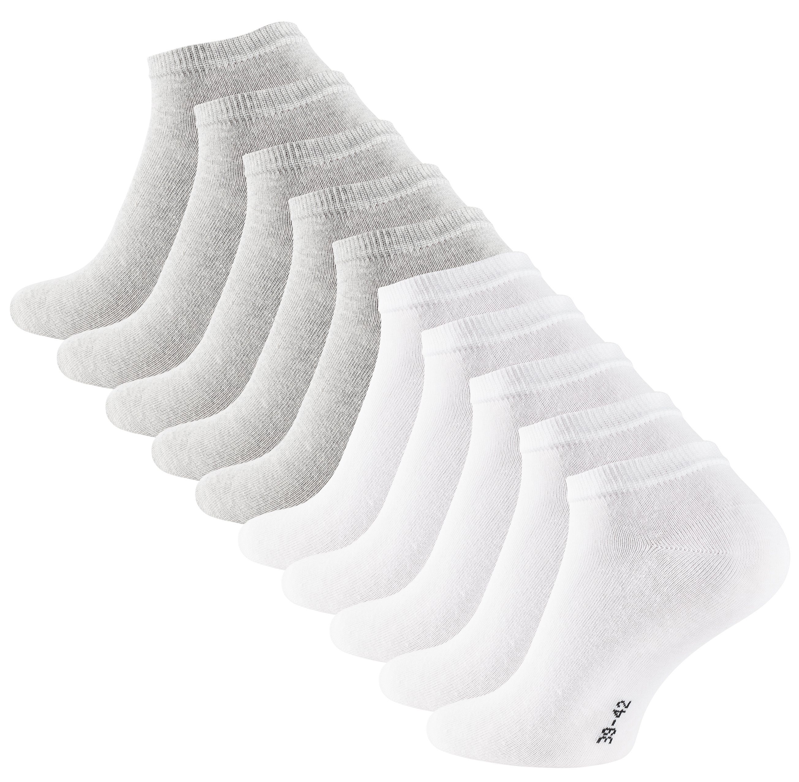 Cotton Prime® Sneakersocken (10-Paar) in angenehmer Baumwollqualität günstig online kaufen
