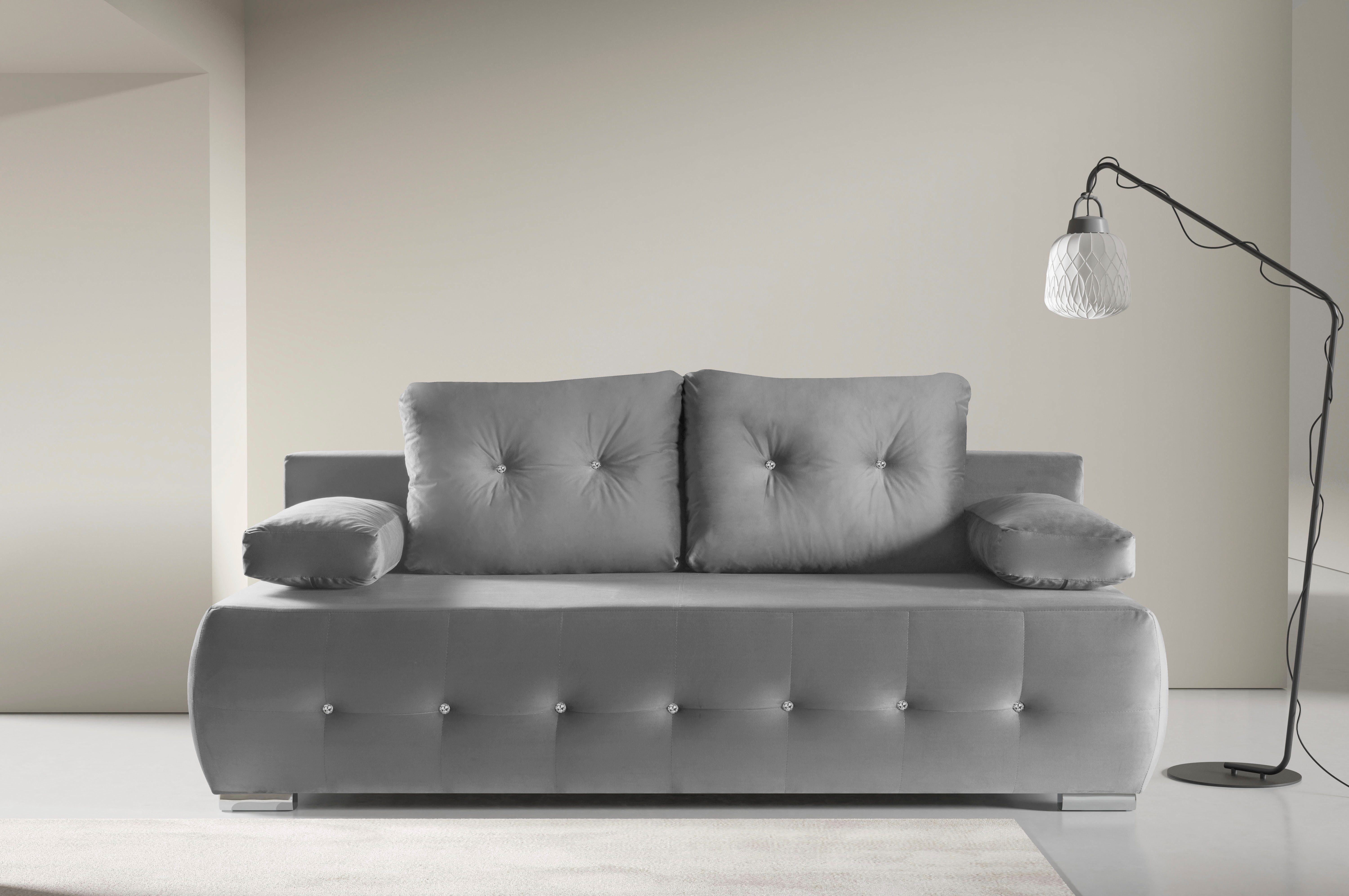 WERK2 Schlafsofa Monaco Design Bettsofa, pflegeleichter günstig online kaufen