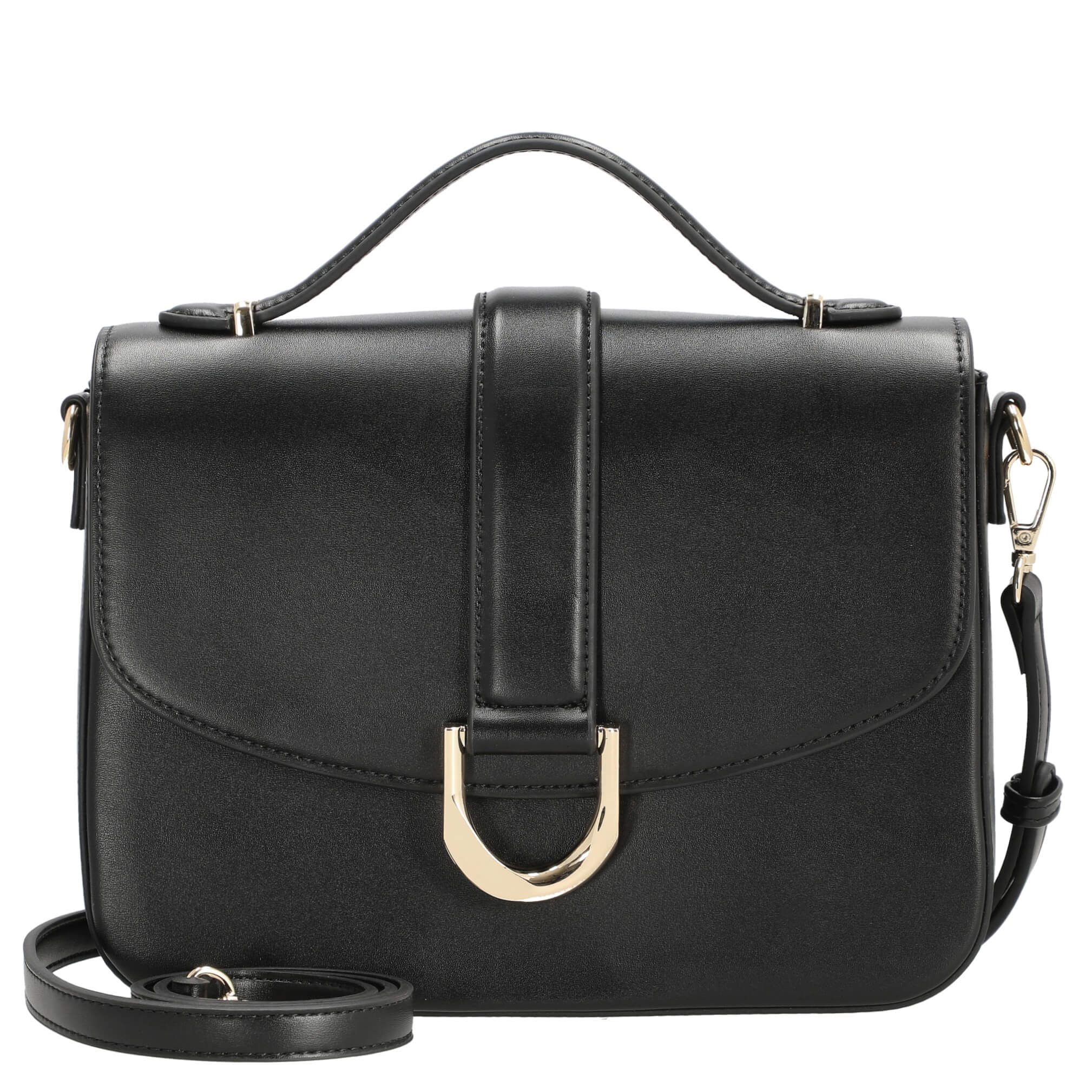 Handtasche Nellim - Henkeltasche 25.5 cm (black/gold)