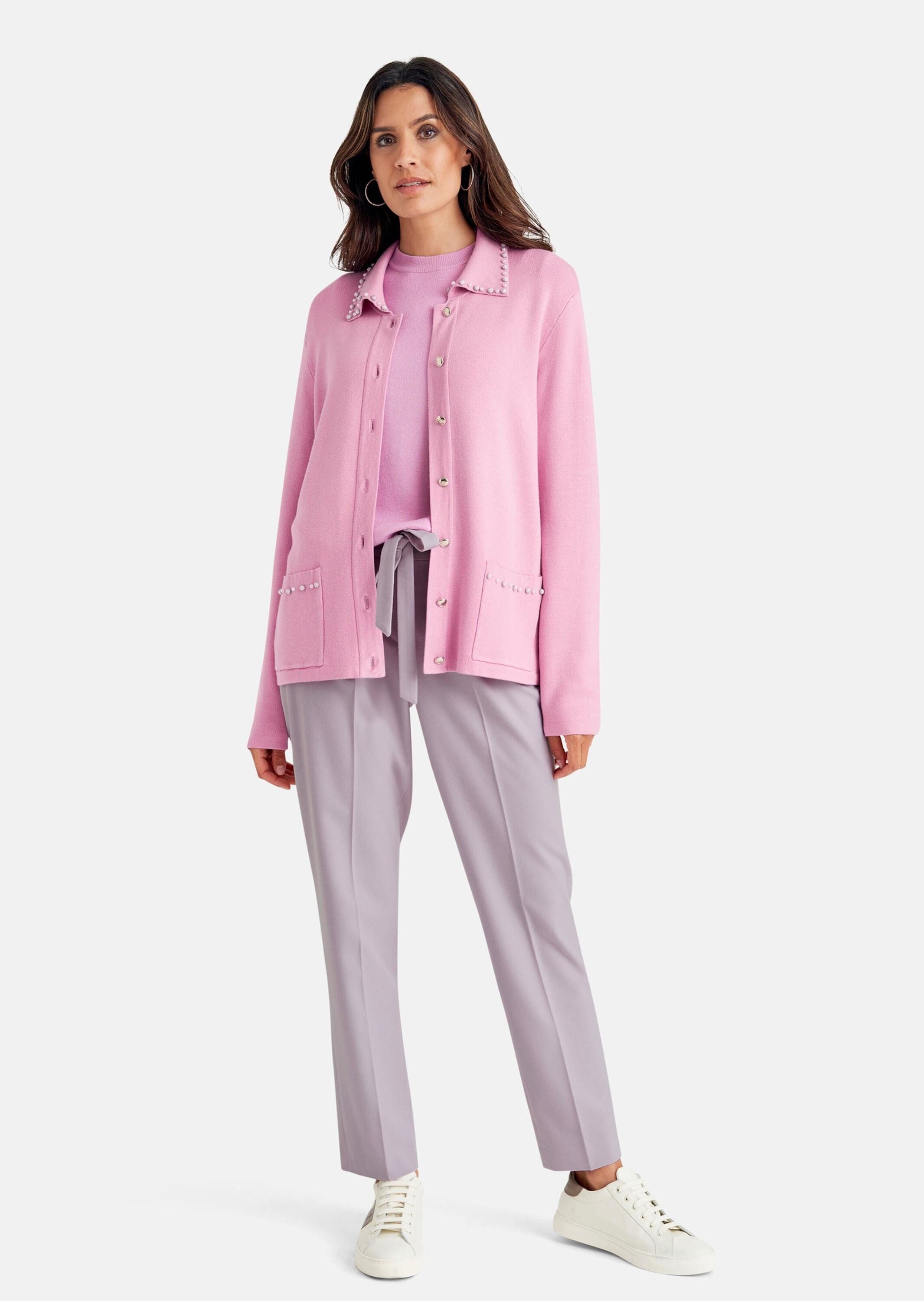 MADELEINE Strickjacke Strickjacke mit Zierperlen günstig online kaufen