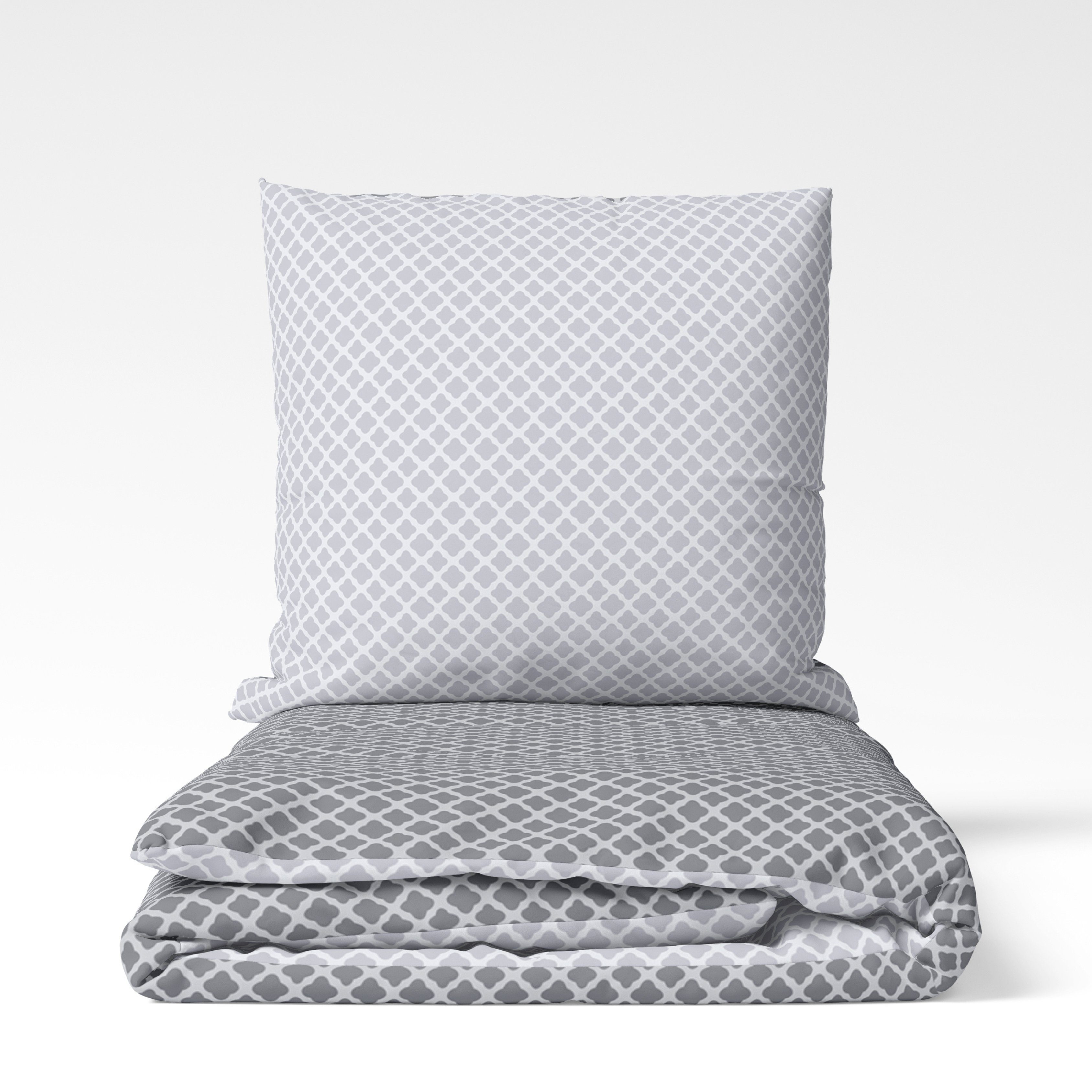 MTOnlinehandel Wendebettwäsche Urban Chic • 80x80 cm x 135x200 cm • Renforc günstig online kaufen