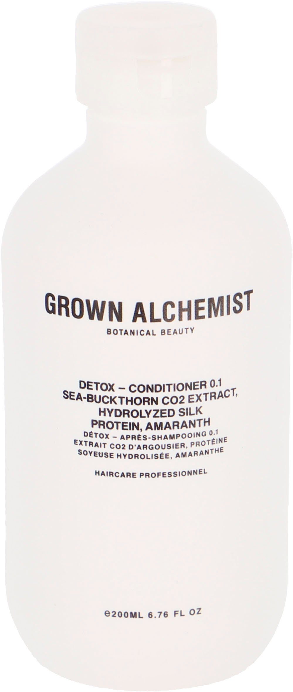 GROWN ALCHEMIST Haarspülung Detox - Conditioner 0.1, Sea-Buckthorn CO2 Extract, Hydrolyzed Silk Protein, Amaranth 500 ml | Spülungen