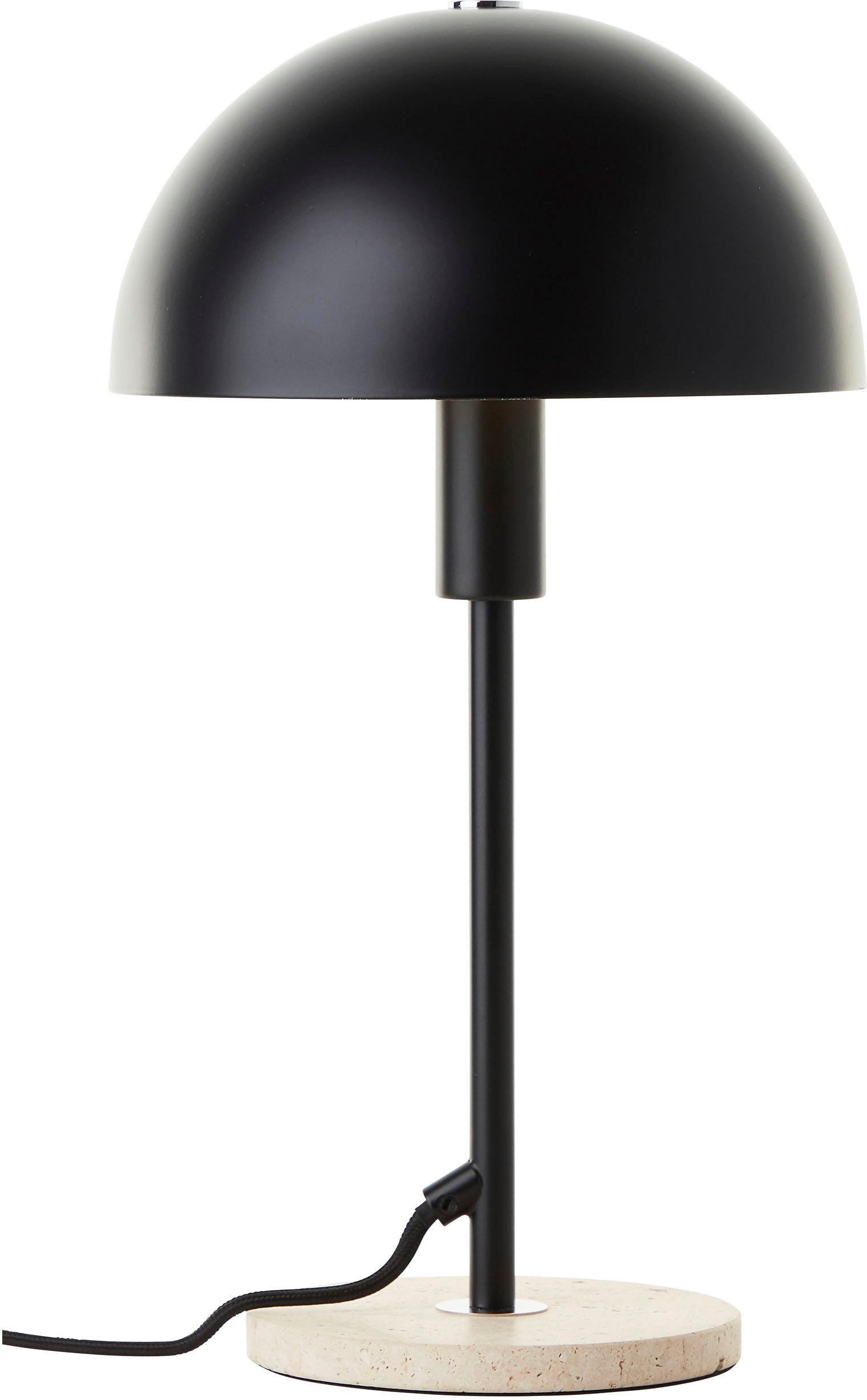 LeGer Home by Lena Gercke Tischleuchte Linnea Pilz Lampe - Travertin Steinf günstig online kaufen